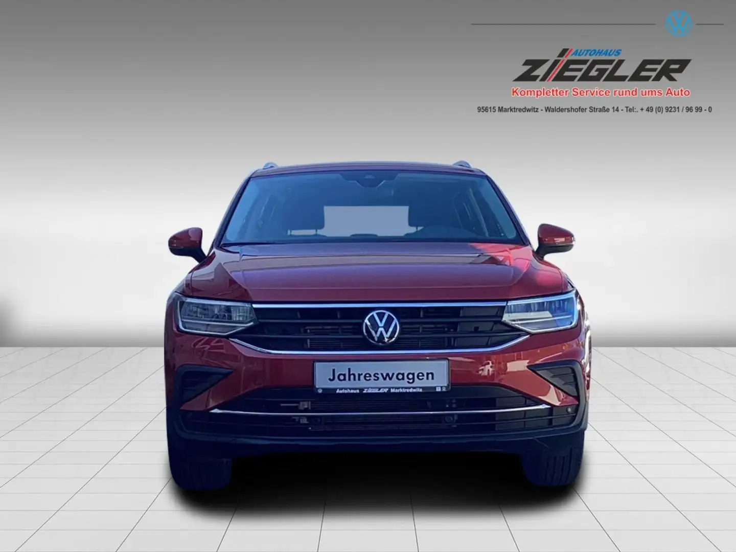 Volkswagen Tiguan Active Klima Navi Rückfahrkamera Sitzheizung Rot - 1