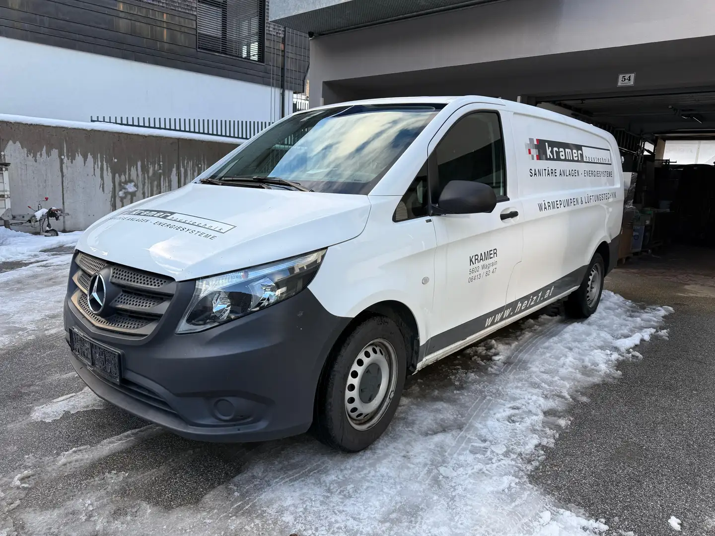 Mercedes-Benz Vito 114 CDI extralang /AHK/Klima/Bluetooth/ Weiß - 1