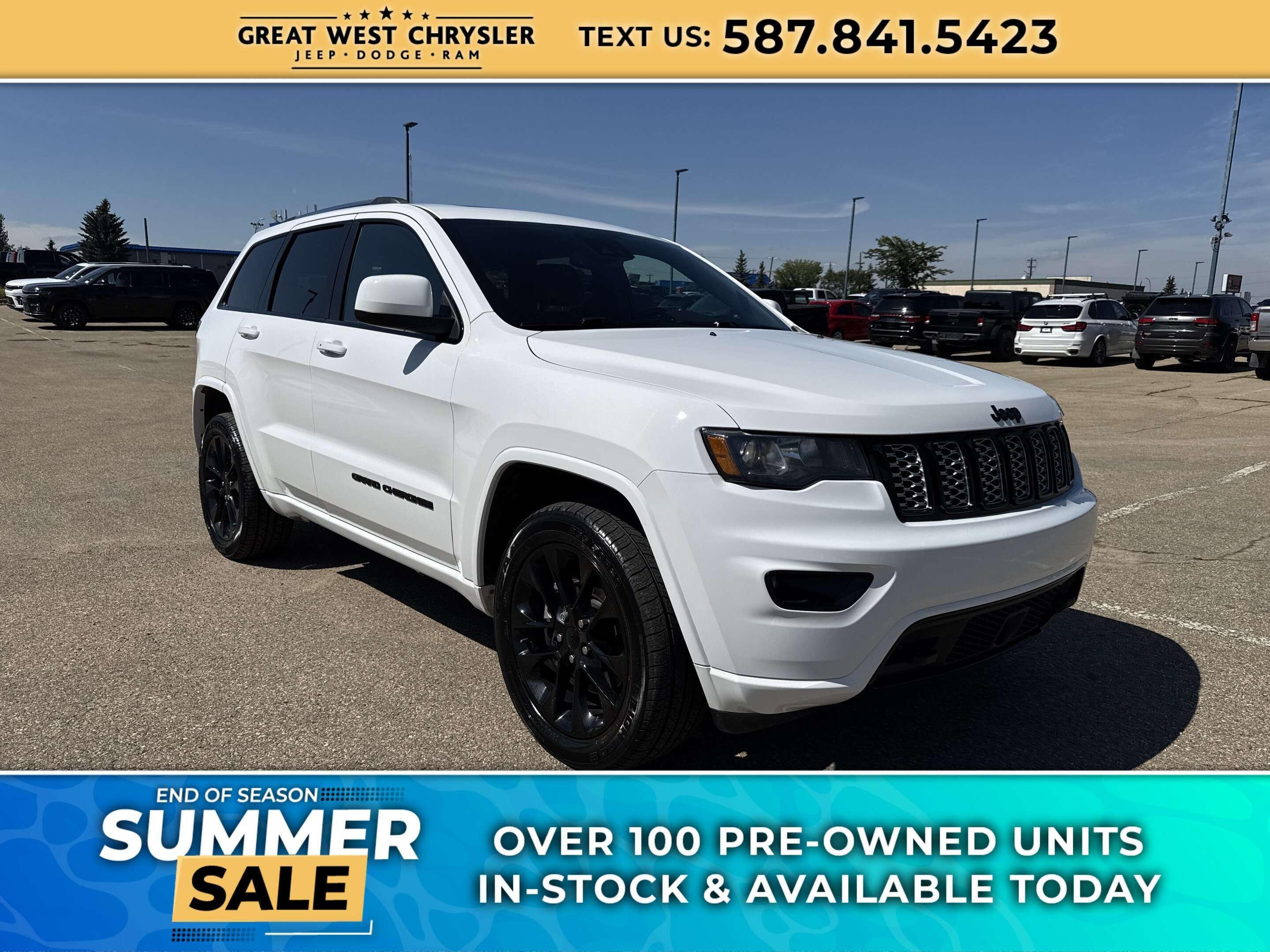 2021 Jeep Grand Cherokee Altitude | 3.6L V6 | Trailer Tow | Sunroof | Leath