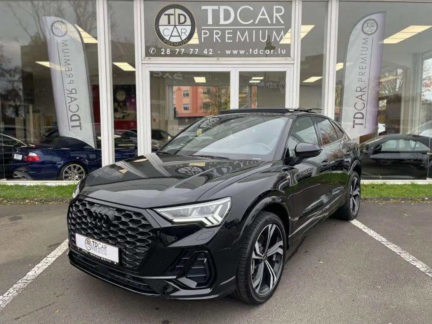 Audi Q3 Sportback 40 Tdi 200 S-Line Qu Noir - 1