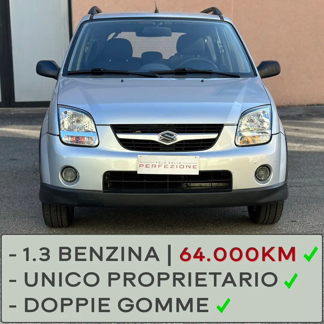 Suzuki Ignis 1.3 Benzina, 64.000km, Unico Proprietario Argento - 1