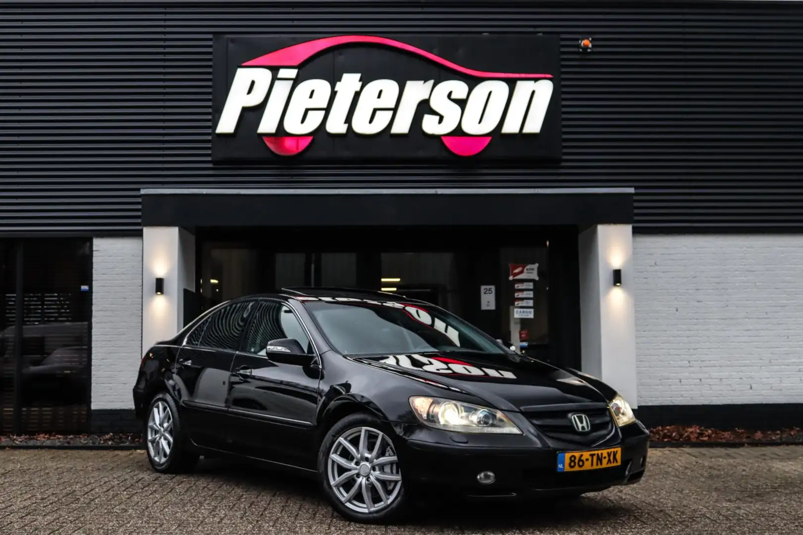 Honda Legend 3.5 V6 ORIGINEEL NL YOUNGTIMER PANO XENON LEDER Noir - 1