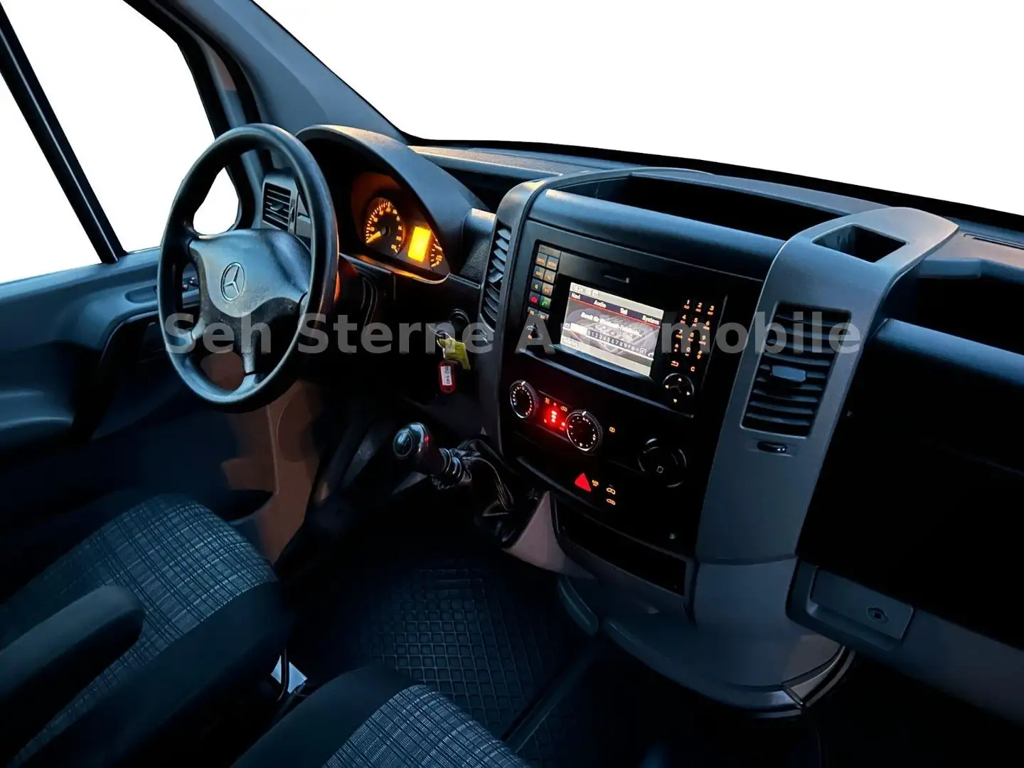 Mercedes-Benz Sprinter 2,1 CDI "Kompakt" 1.HAND +KLIMA+TÜV NEU Blanc - 2