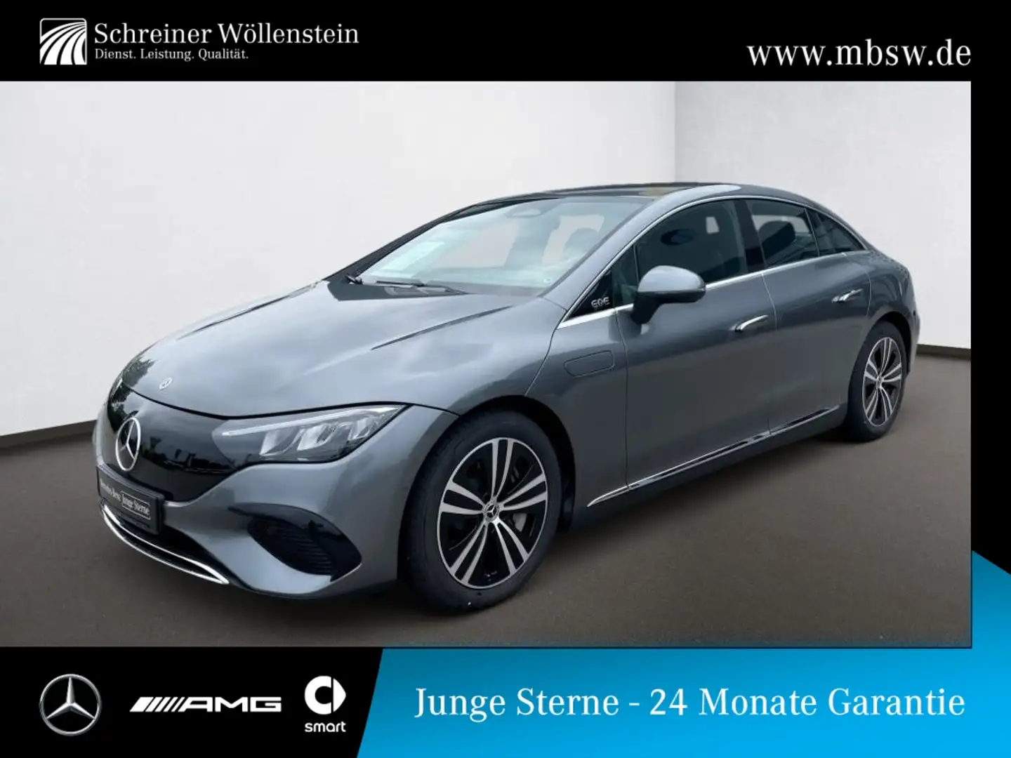 Mercedes-Benz EQE 300 ElectricArt*AIRMATIC*AHK*AC-22kW*Adv+* Grau - 1