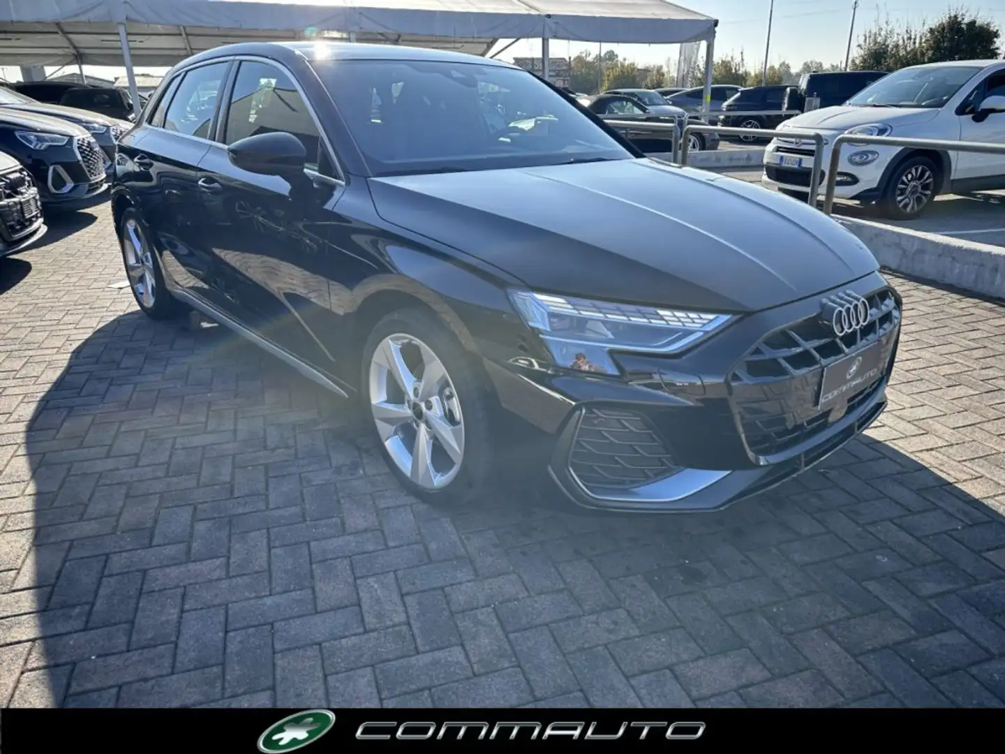 Audi A3 SPB 35 TDI Stronic S line edition - TETTO APRIBILE Nero - 2