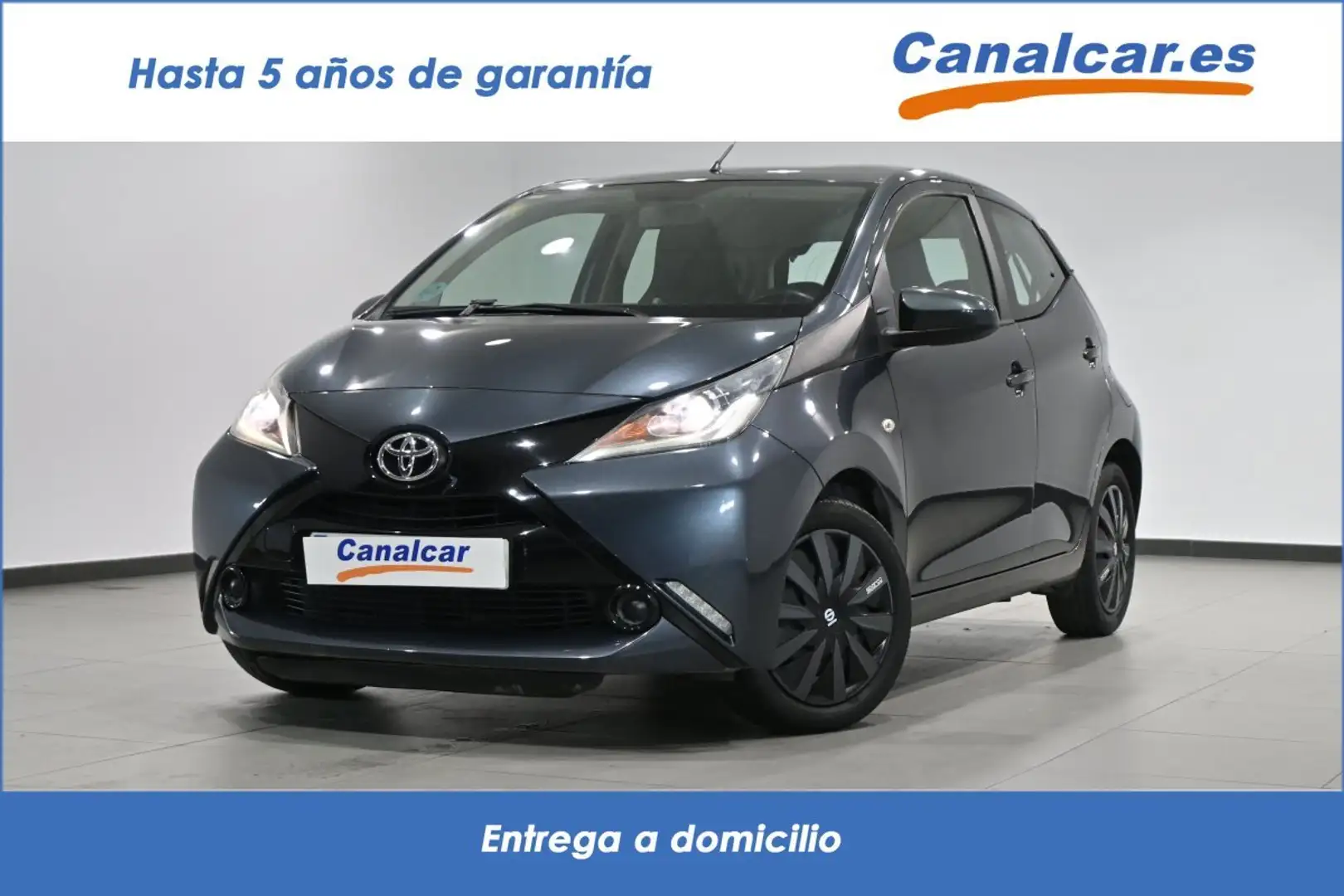 Toyota Aygo 1.0 VVT-i x-play Gris - 1