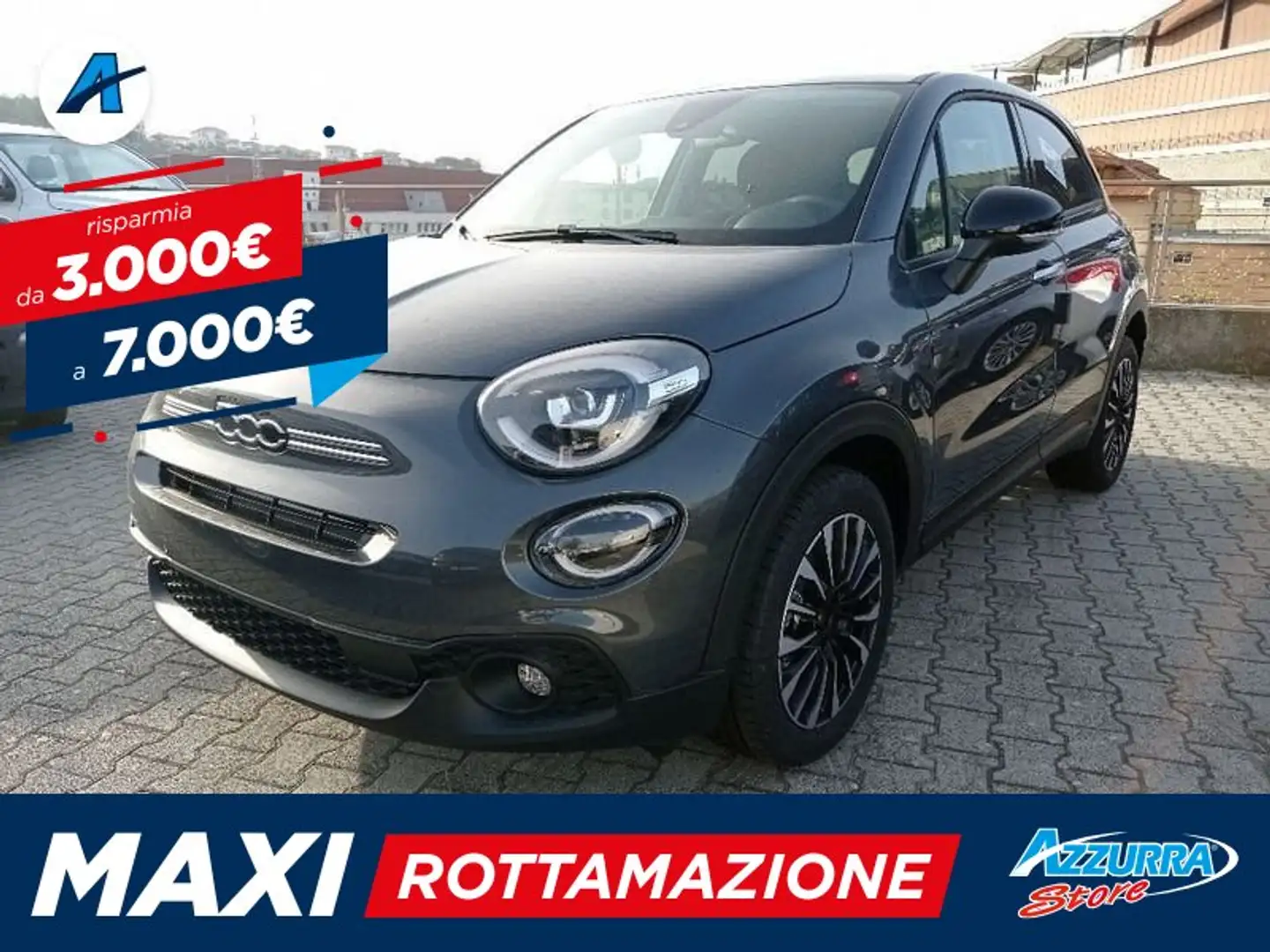Fiat 500X 1.5 t4 hybrid 130cv dct Grijs - 1