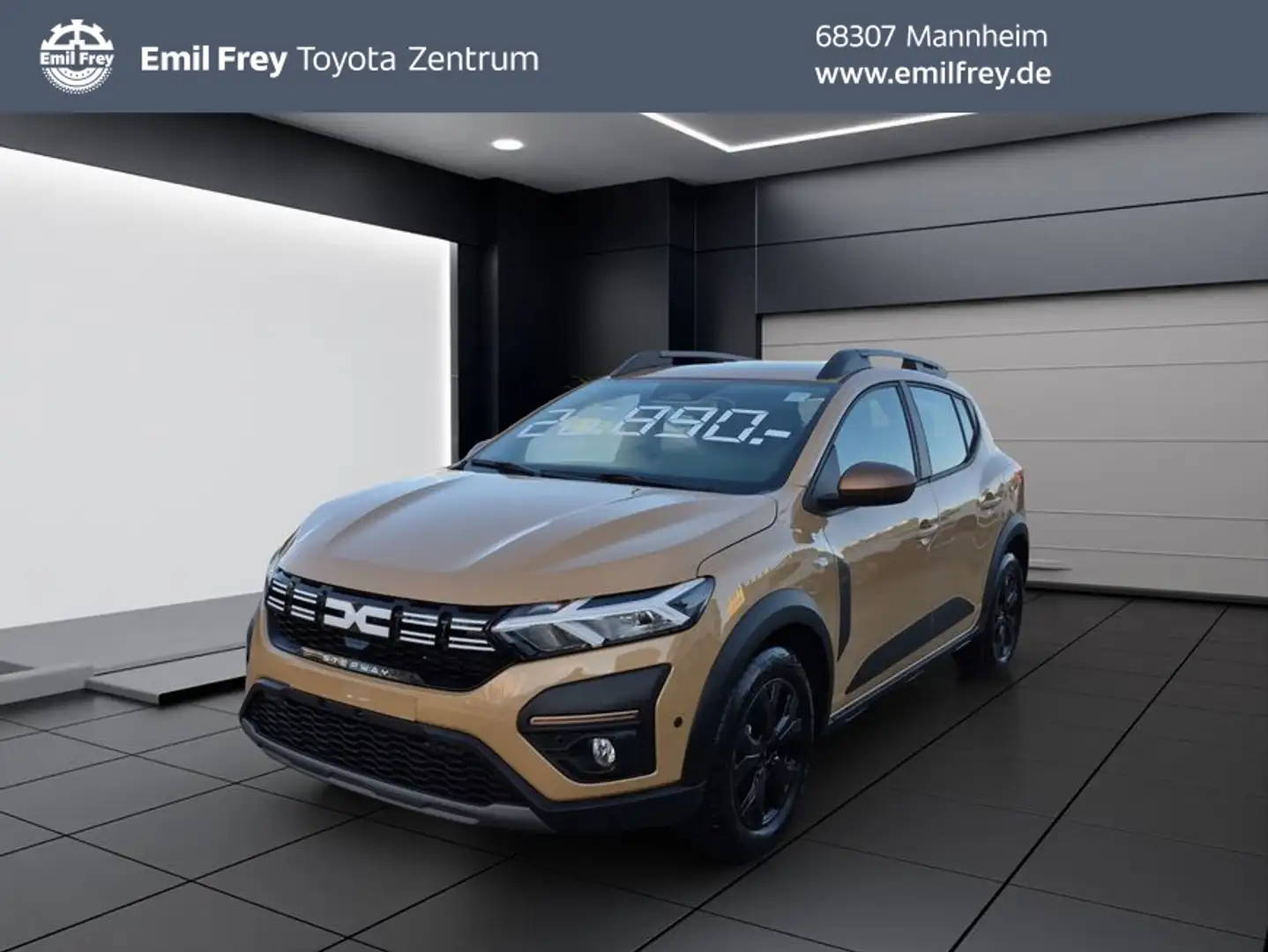 Dacia Sandero Stepway TCe 110 Extreme 81 kW, 5-türig ink Beige - 1