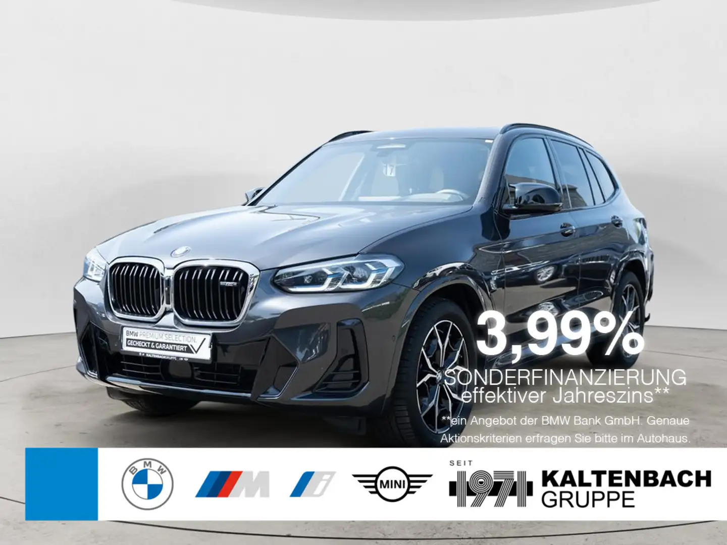 BMW X3 40d xDrive PANO AHK HUD LASER STANDHZ NAVI Gris - 1