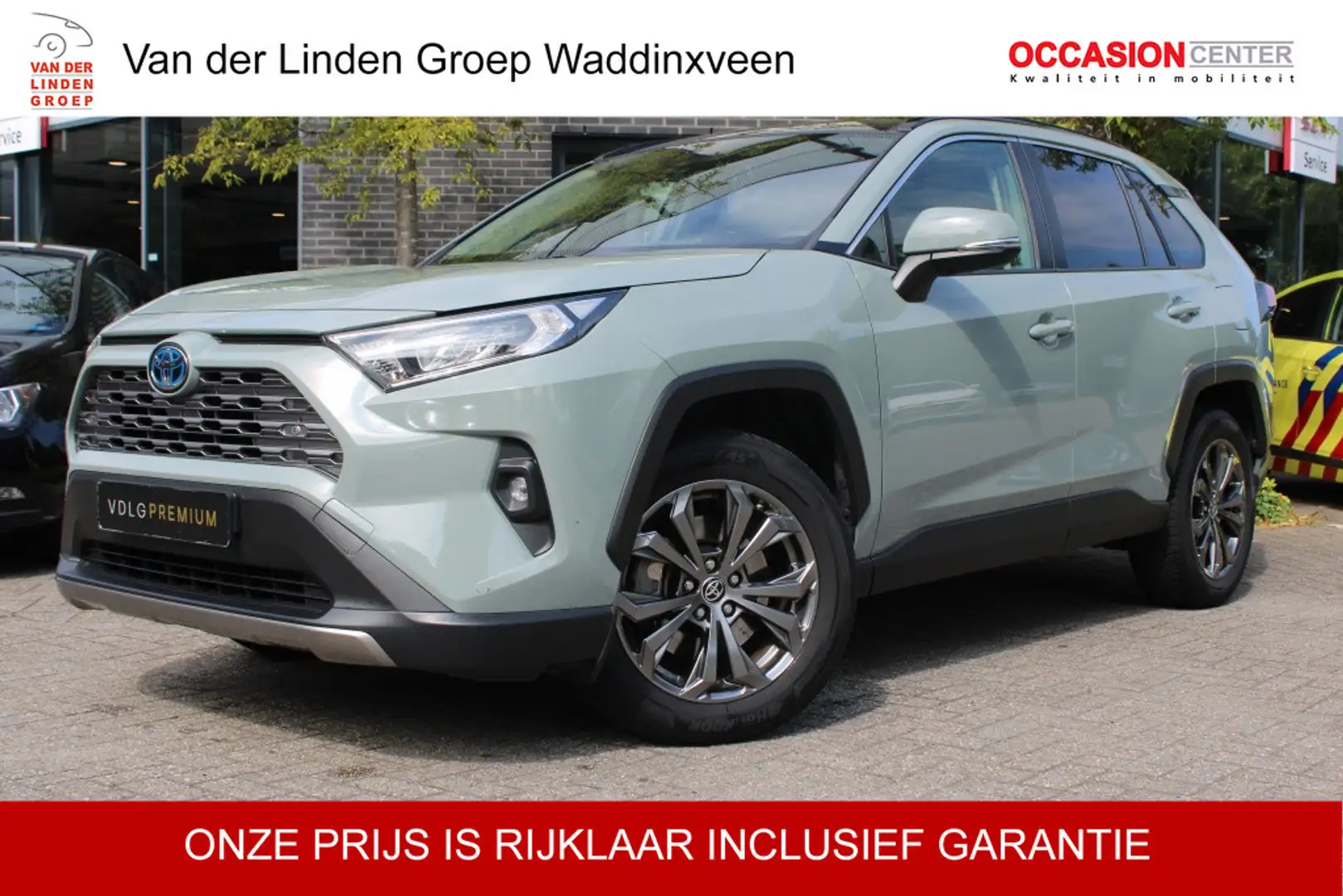 Toyota RAV 4 2.5 Hybrid Style Pano/Navi/19"/Cam/Trekhaak "RIJKL Groen - 1