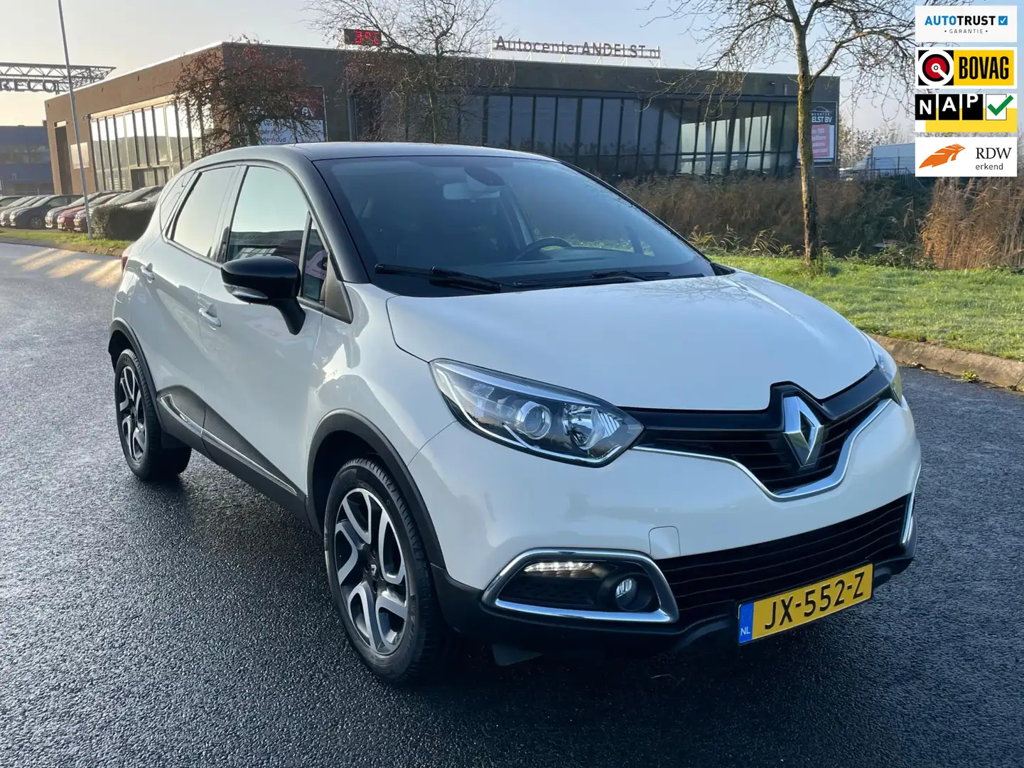Renault Captur 0.9 TCe Dynamique, Trekhaak, Cam, Navi, Pdc, Cruis Blanc - 1
