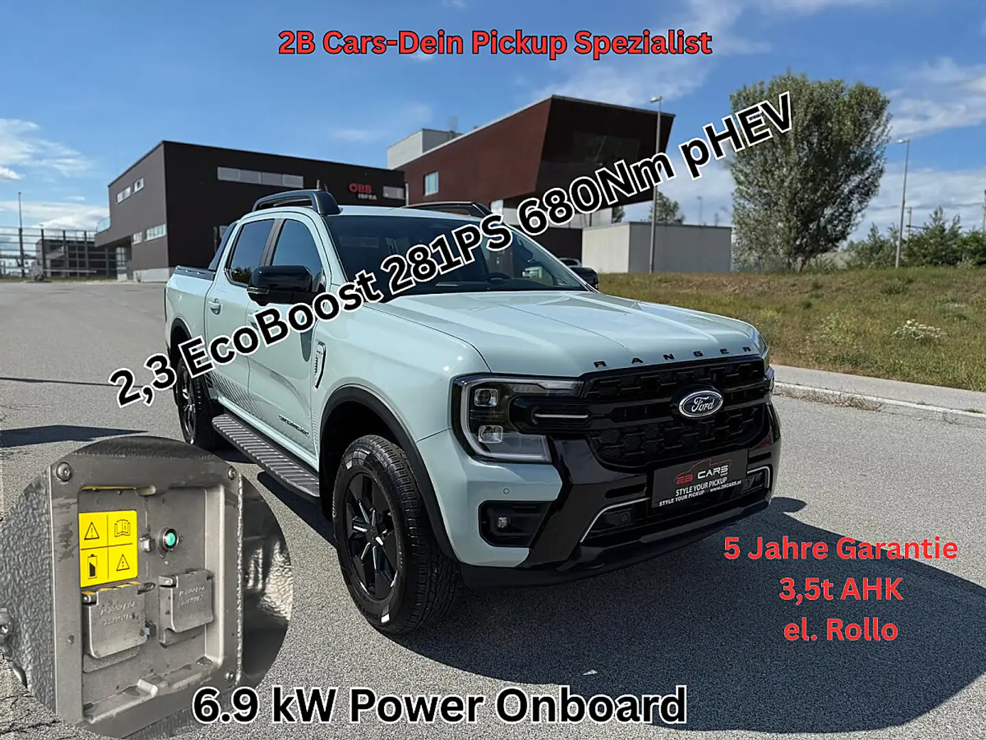 Ford Ranger Ranger DK STORMTRAK e-4WD 2.3 EcoBoost Aut. 3,5... - 1