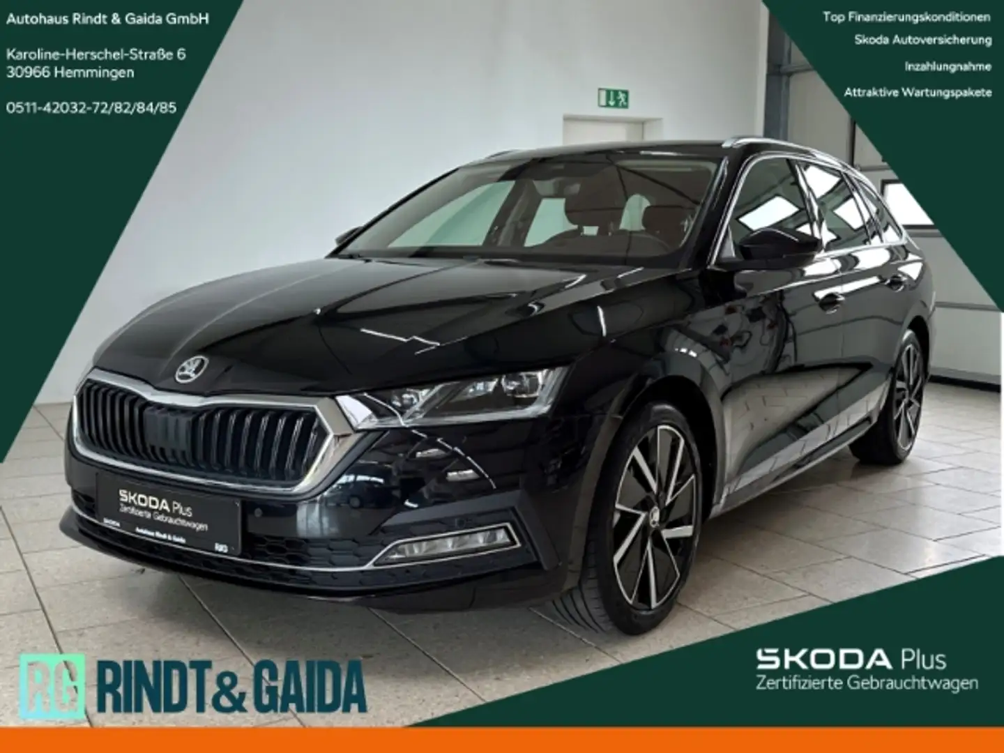 Skoda Octavia Combi Style 1.5 TSI ACT e-TEC Navi ACC  e-Sitze Schwarz - 1