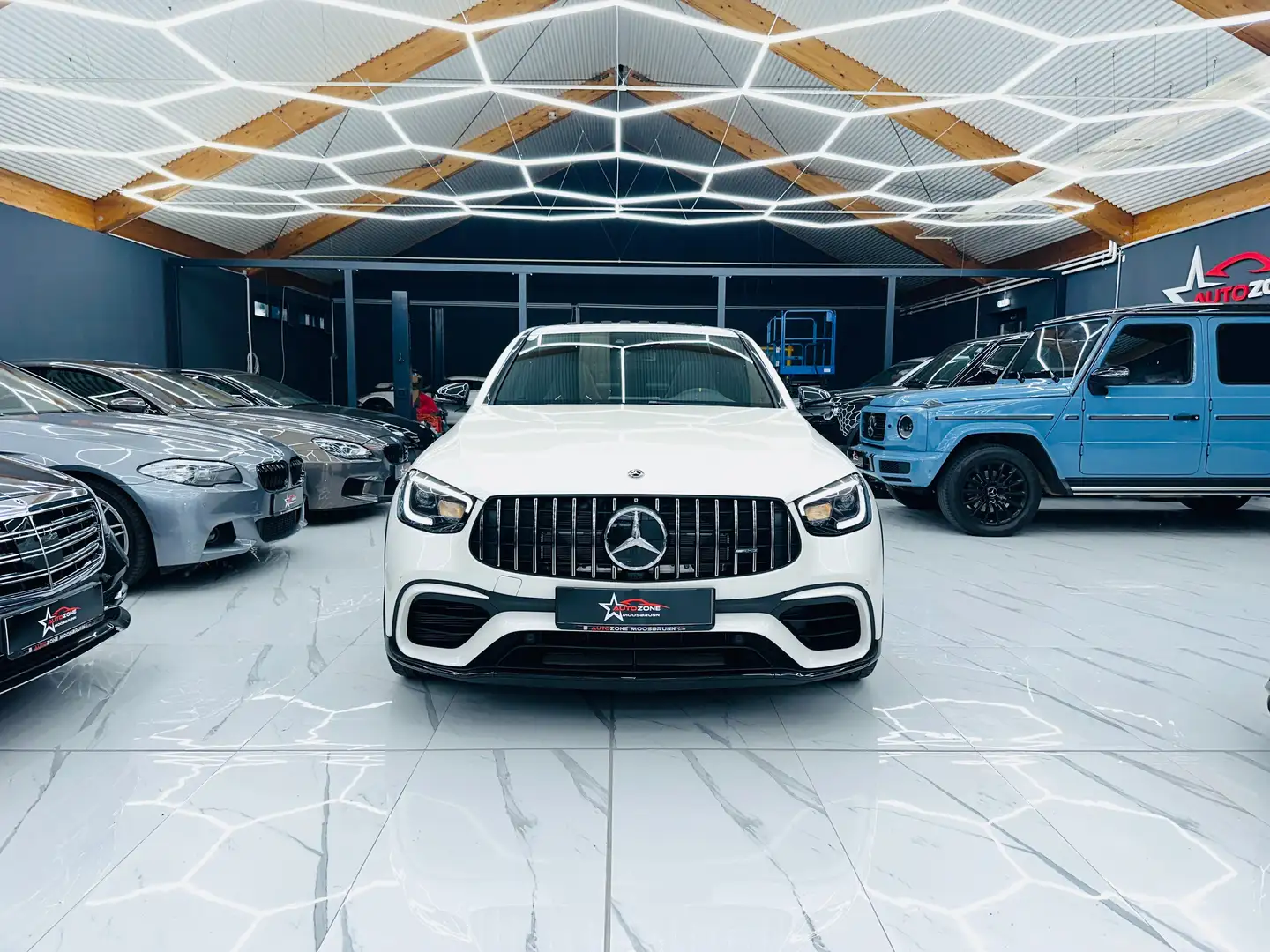 Mercedes-Benz GLC 63 AMG GLC 63 S AMG 4Matic Einzigartig Nur 6100km Weiß - 2