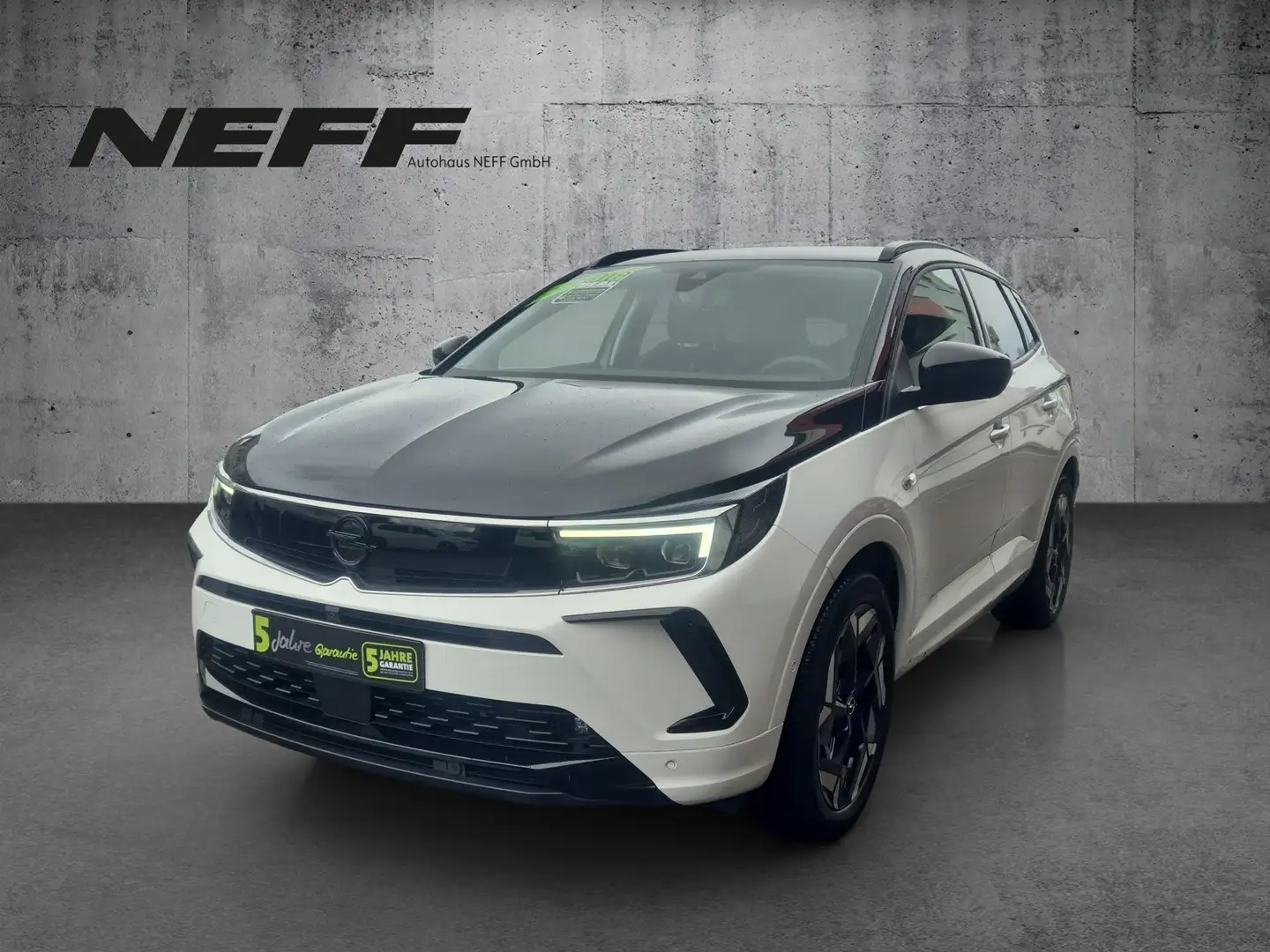 Opel Grandland 1.6 Turbo GSe 4 ACC+LED+Navi+SHZ+360 Weiß - 2