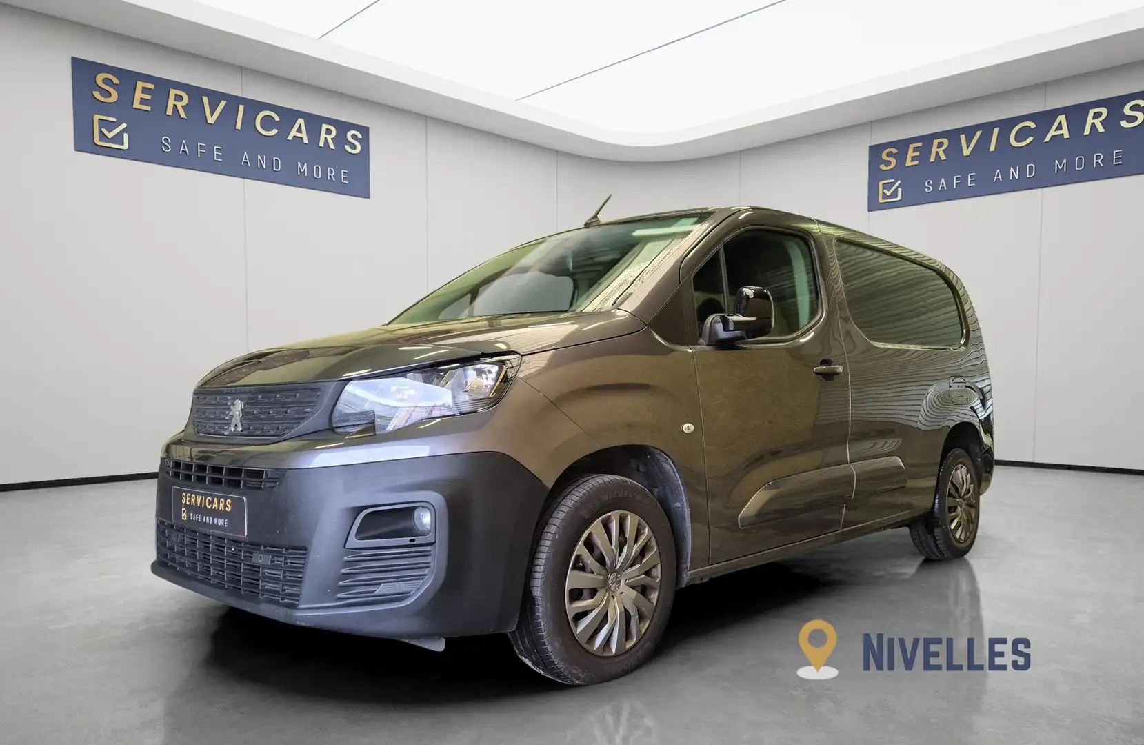 Peugeot Partner Long Heavy 1.5 BlueHDi/Garantie/Agence Nivelles Gris - 1