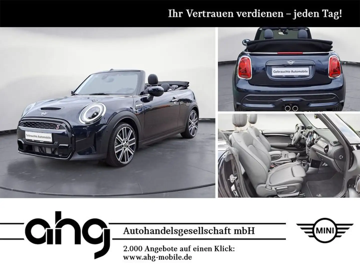 MINI Cooper S Cabrio MINI Yours Trim Steptron RFT Zwart - 1