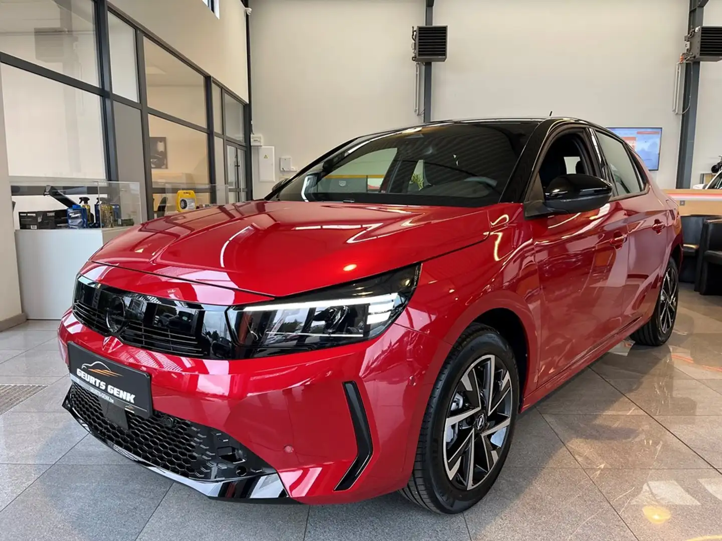 Opel Corsa 1.2 Turbo GS automaat Rood - 1