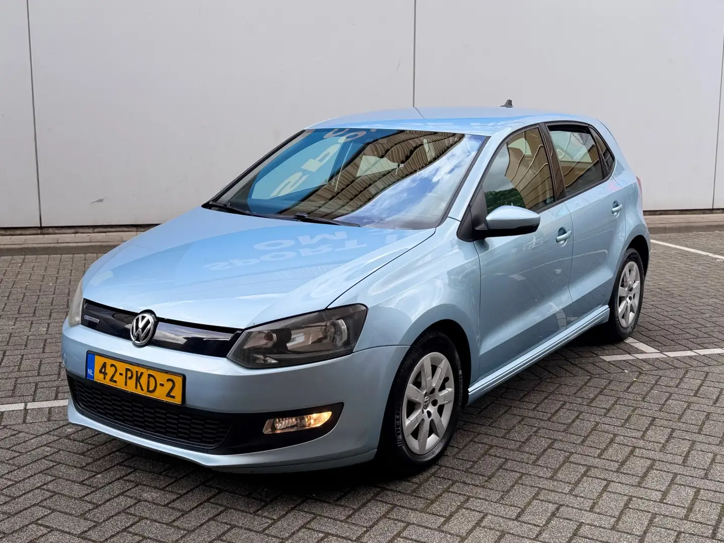 Volkswagen Polo 1.2 TDI BlueMotion Comfortline, AIRCO, NAVI, NAP, Modrá - 1