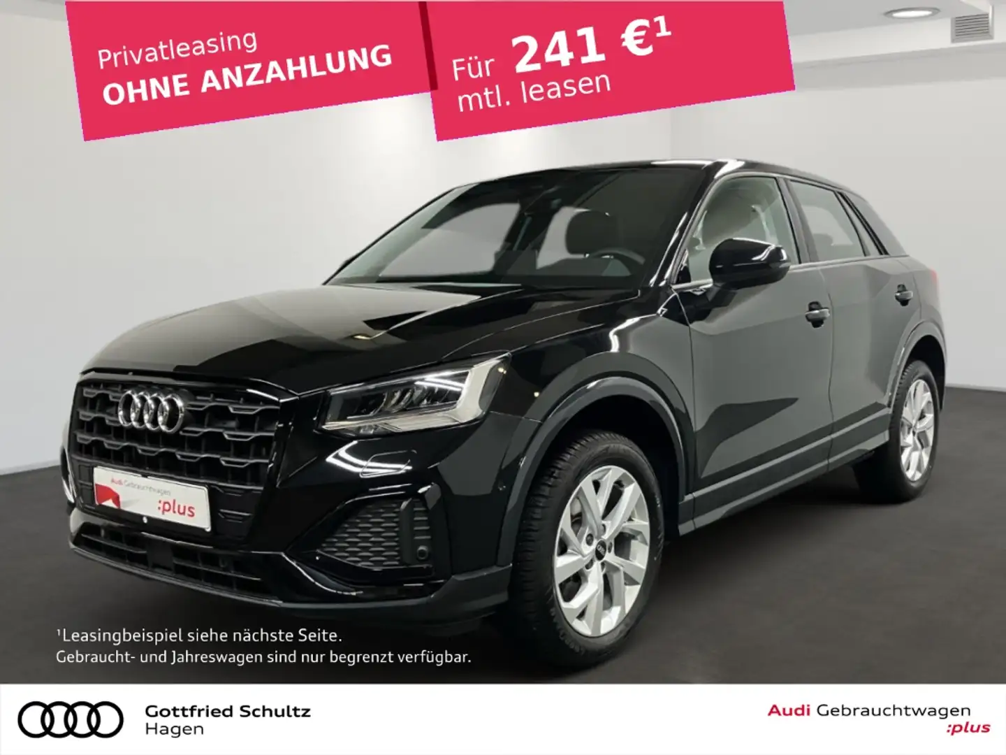 Audi Q2 35 TDI S-tronic LED NAV ACC KAMERA advanced Schwarz - 1