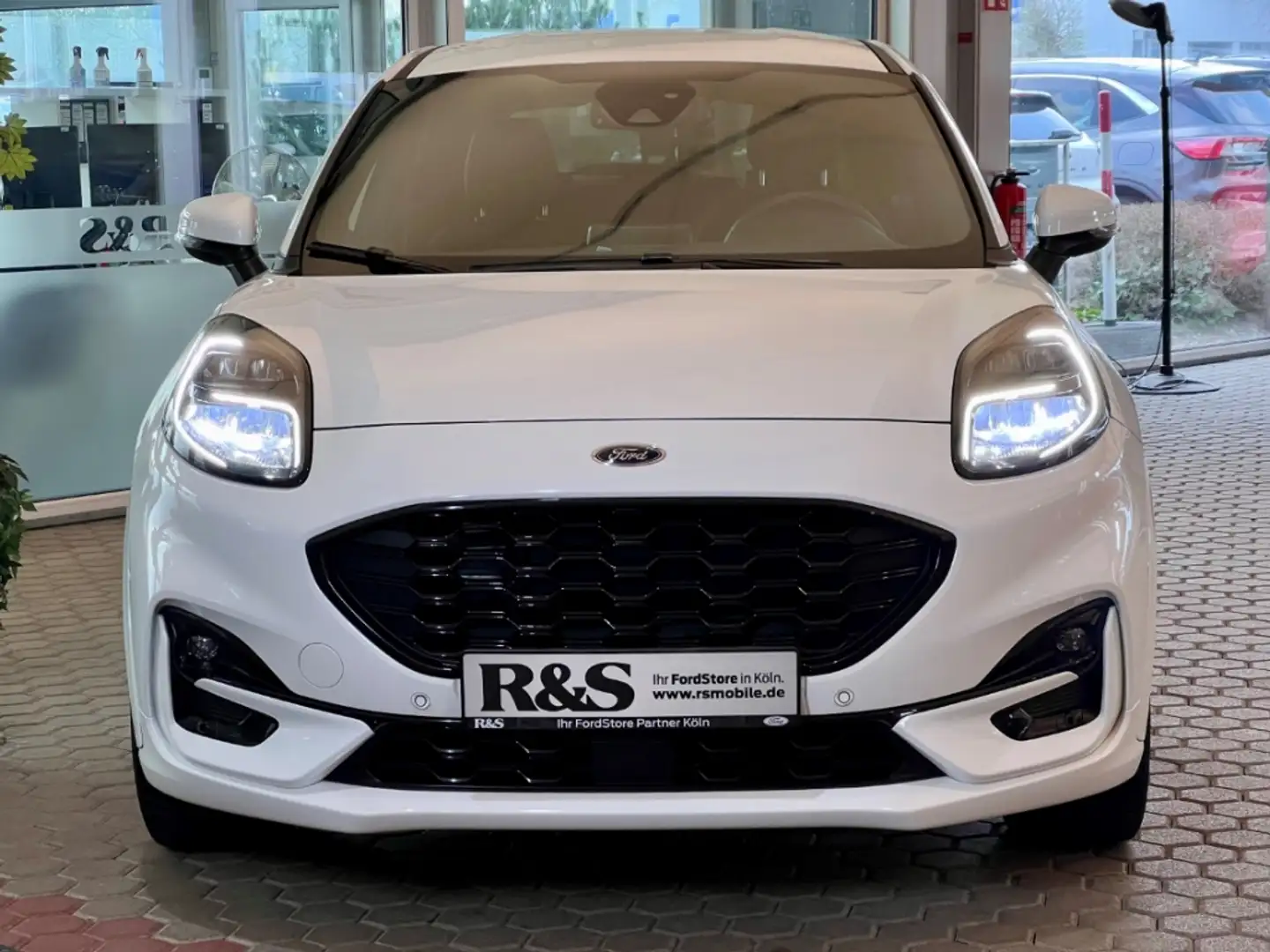 Ford Puma ST-Line X+Automatik+Navi+B&O+Kamera+Key-Free Weiß - 2