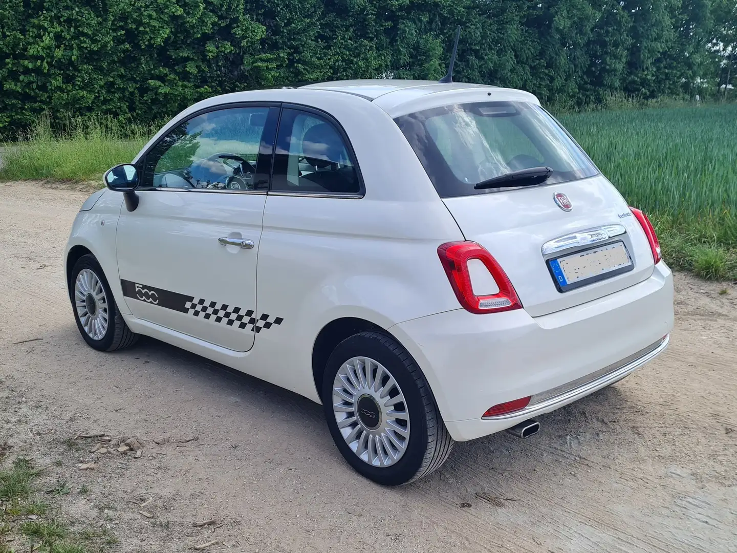 Fiat 500 500 86PS TÜV Neu, WR, Perlmuttweiss Weiß - 2