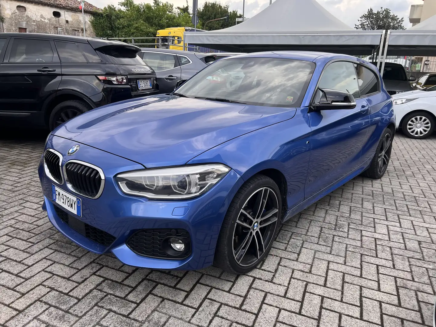 BMW 120 120d xdrive Msport auto Azul - 1