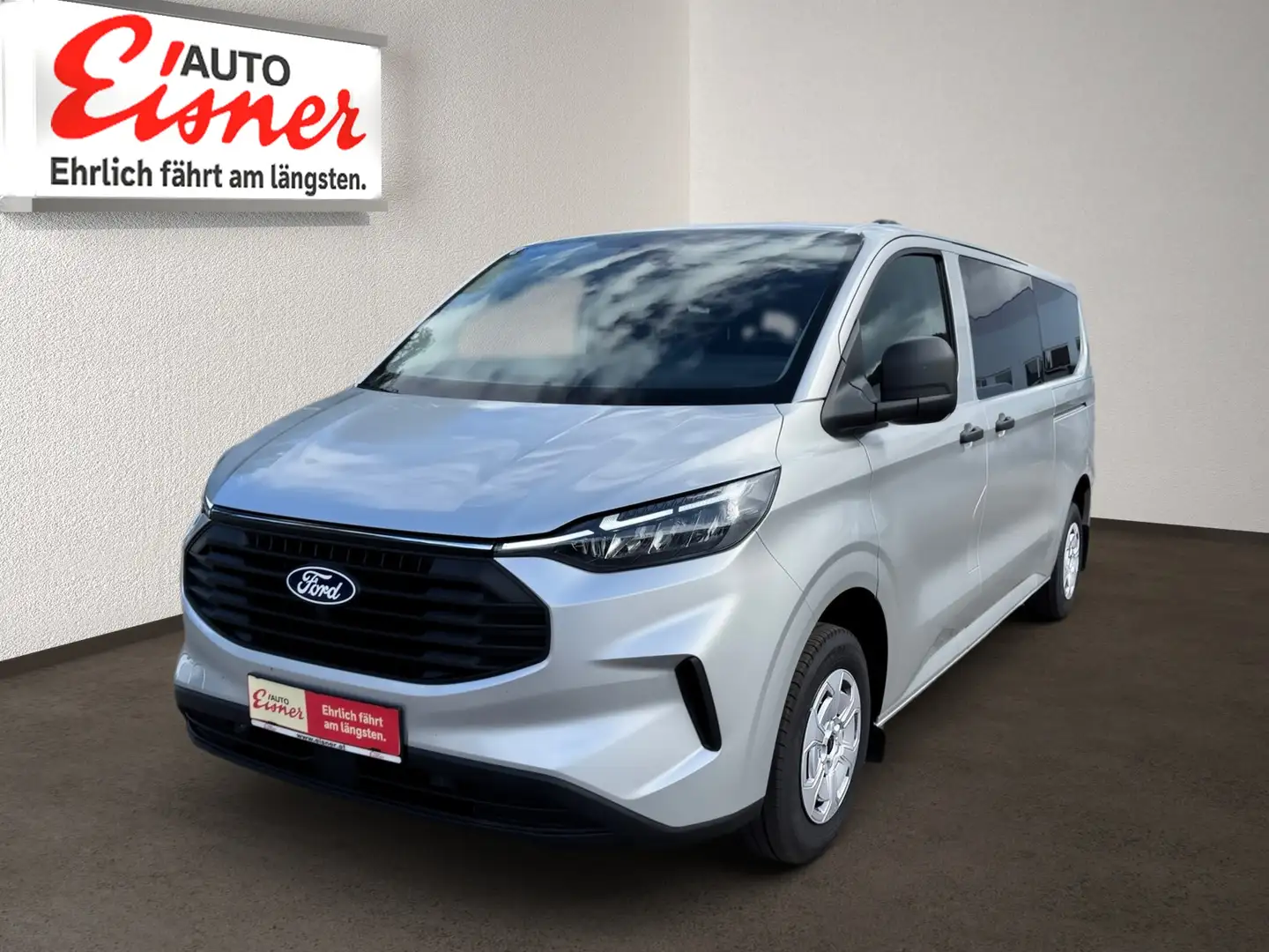 Ford Transit Custom KOMBI TREND 9 Sitzer Gümüş rengi - 2