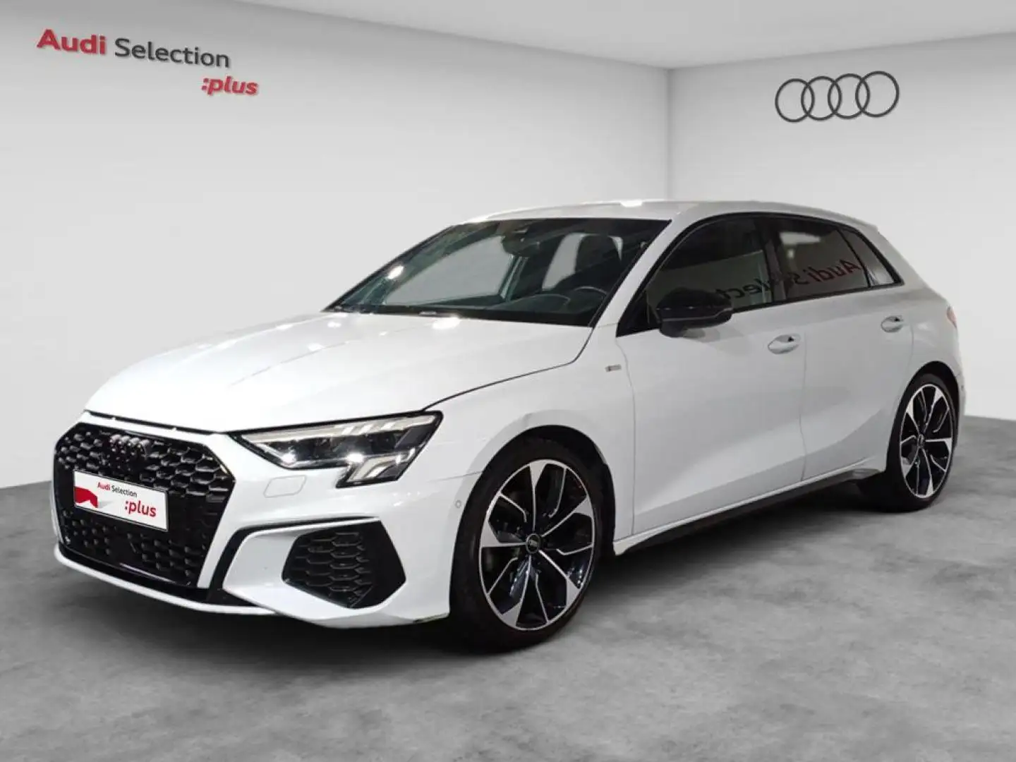 Audi A3 Sportback 35 TFSI Black line S tronic Blanco - 1