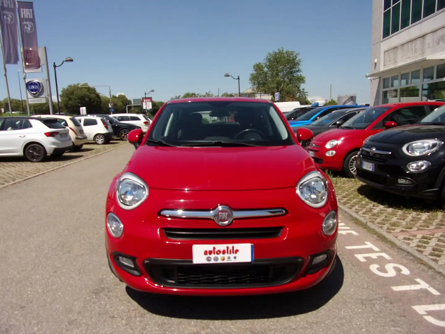 Fiat 500X 500X 1.6 MultiJet 120 CV DCT Pop Star Rosso - 2
