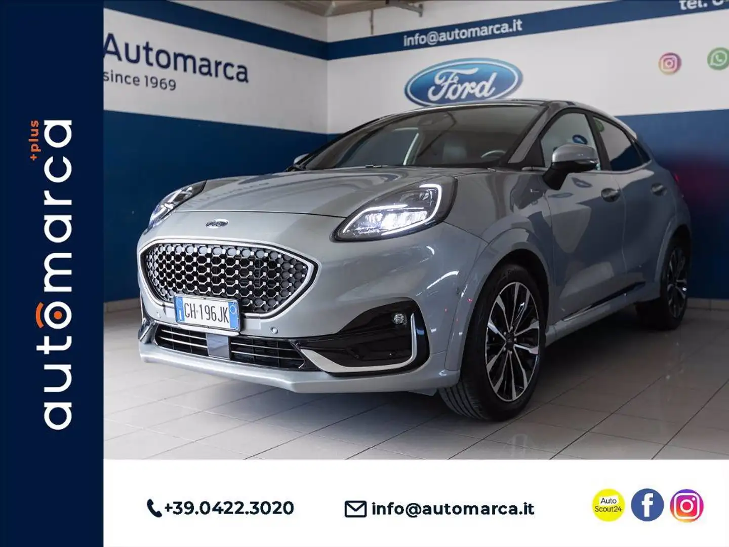 Ford Puma 1.0 ecoboost h ST-Line Vignale s&s 155cv auto Grau - 1