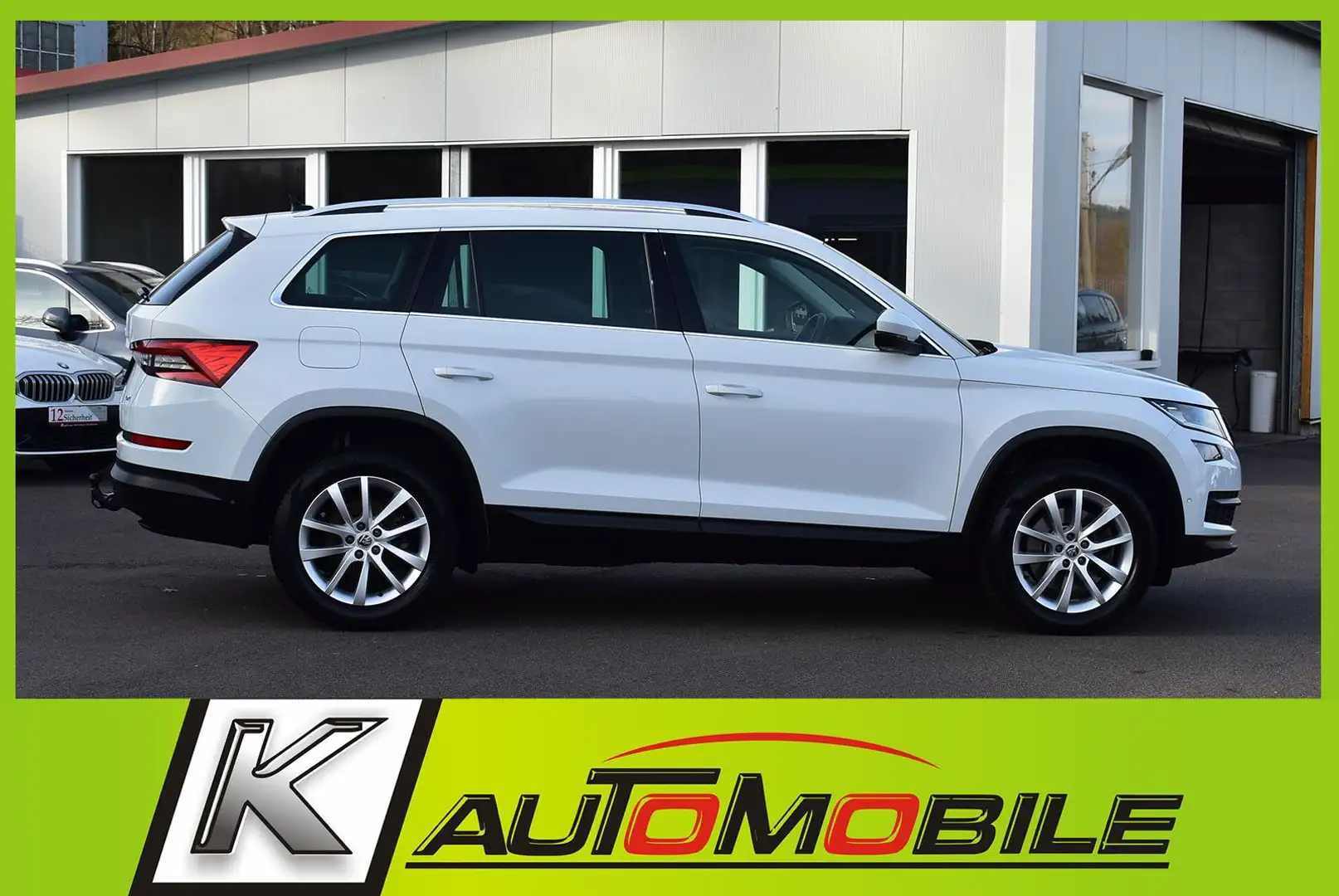 Skoda Kodiaq 2.0 TDI 4x4 Style LED+STHZ+Entry+DAB+AHK Weiß - 2