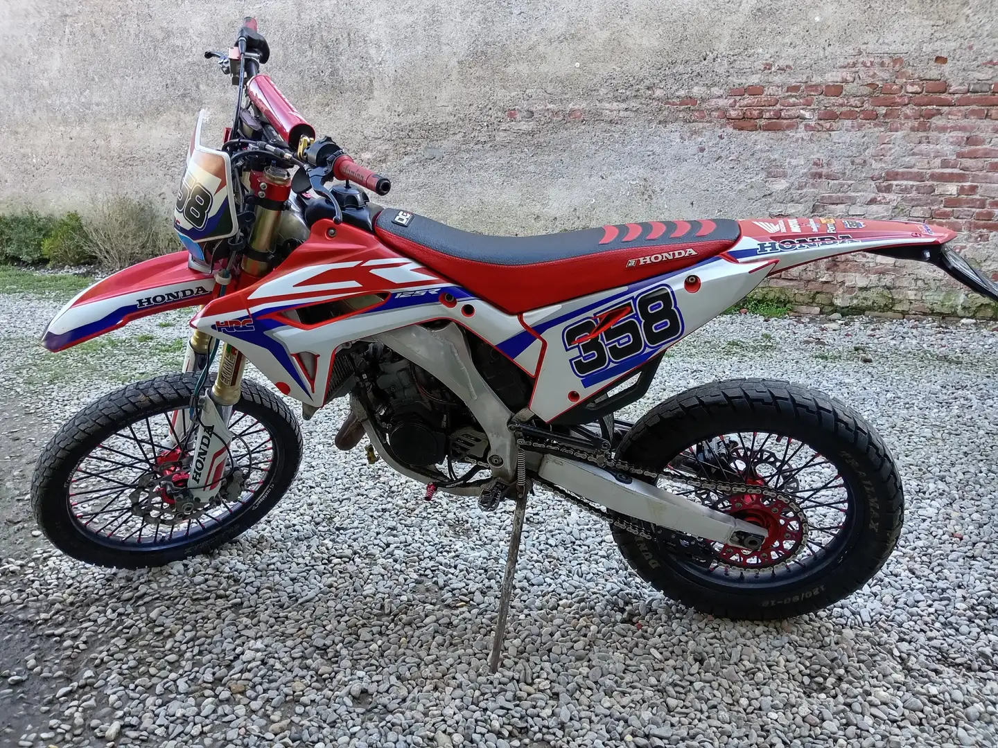 Honda CR 125 White - 1