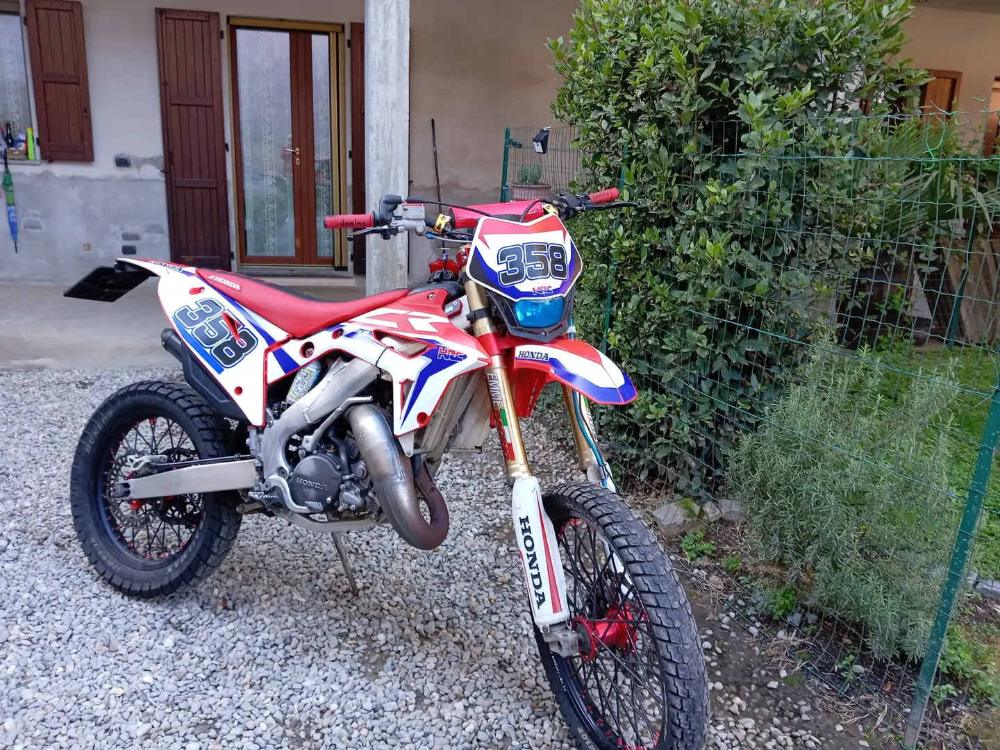 Honda CR 125 Bianco - 2