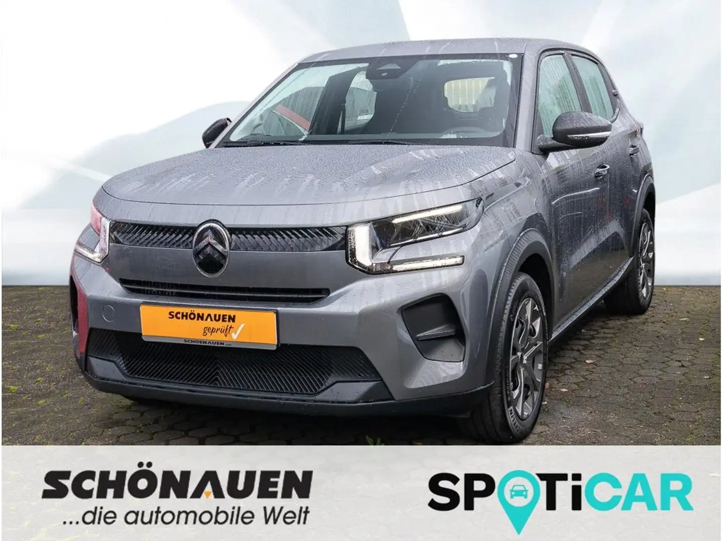 Citroen C3 TURBO100 S&S YOU +HUD+BT+USB+PDC-HINTEN+MET++ Gris - 1