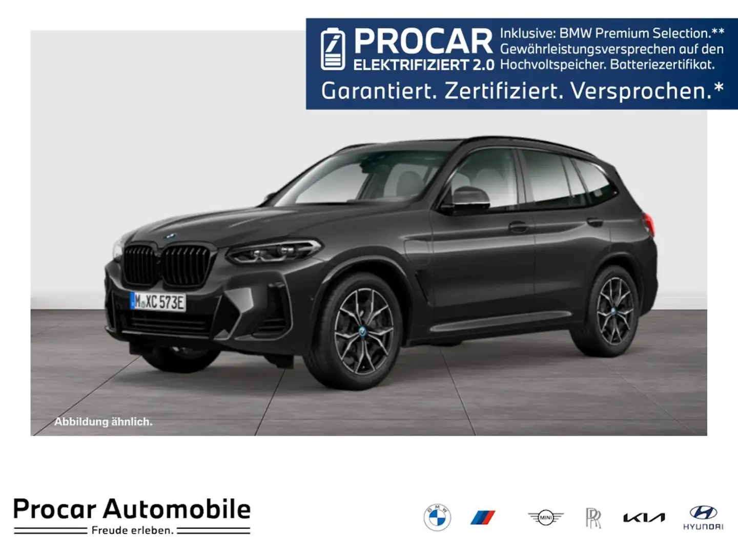 BMW X3 xDrive30e M Sport HUD PANO AHK 360°KAM RFK Grau - 1