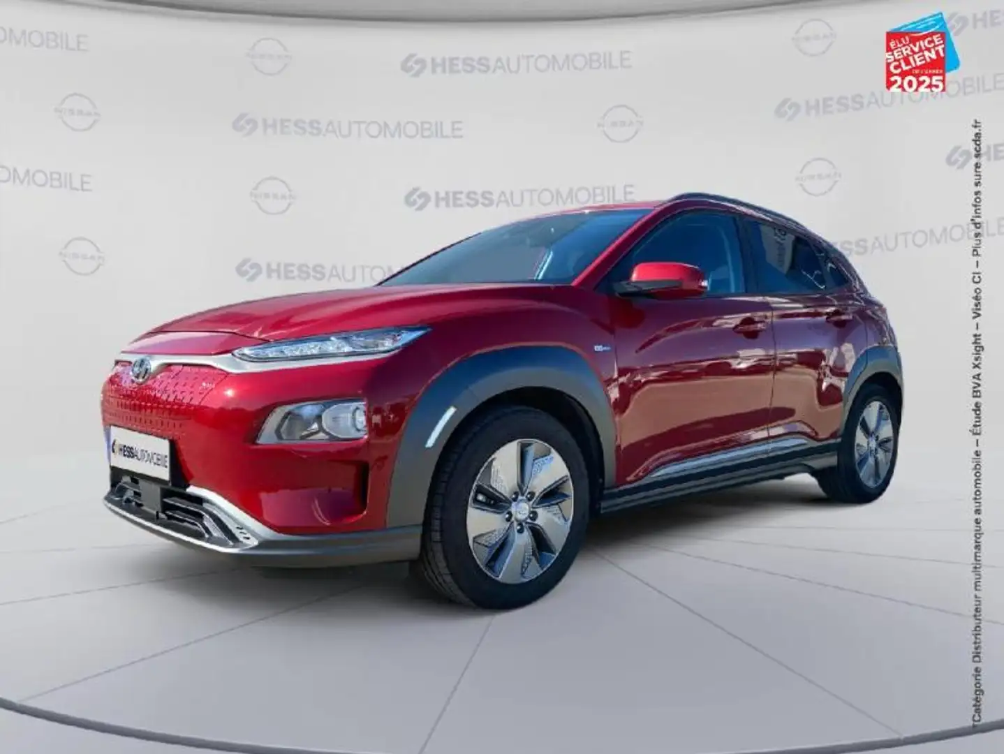 Hyundai KONA Electric 39kWh - 136ch Creative Rosso - 1