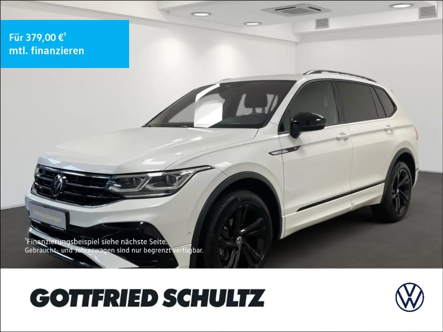 Volkswagen Tiguan Allspace 2.0 TDI DSG R-Line 4Motion Weiß - 1