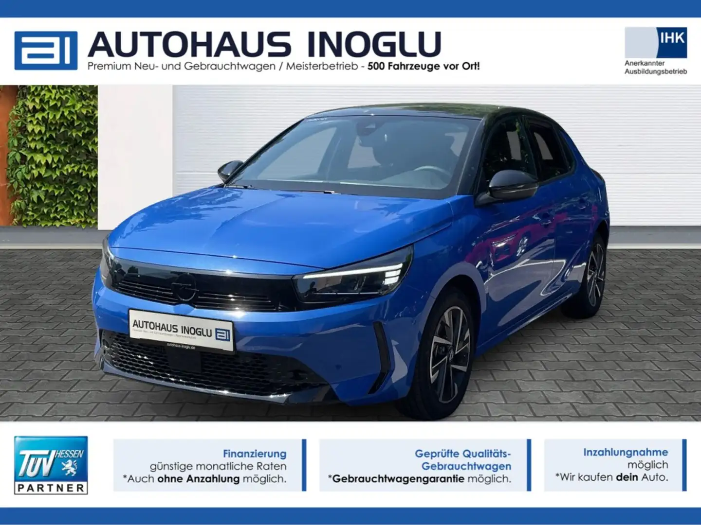Opel Corsa GS Line+R-KAM+NAVI10+PDC Vo.Hi+Alu 16+MFL Azul - 1
