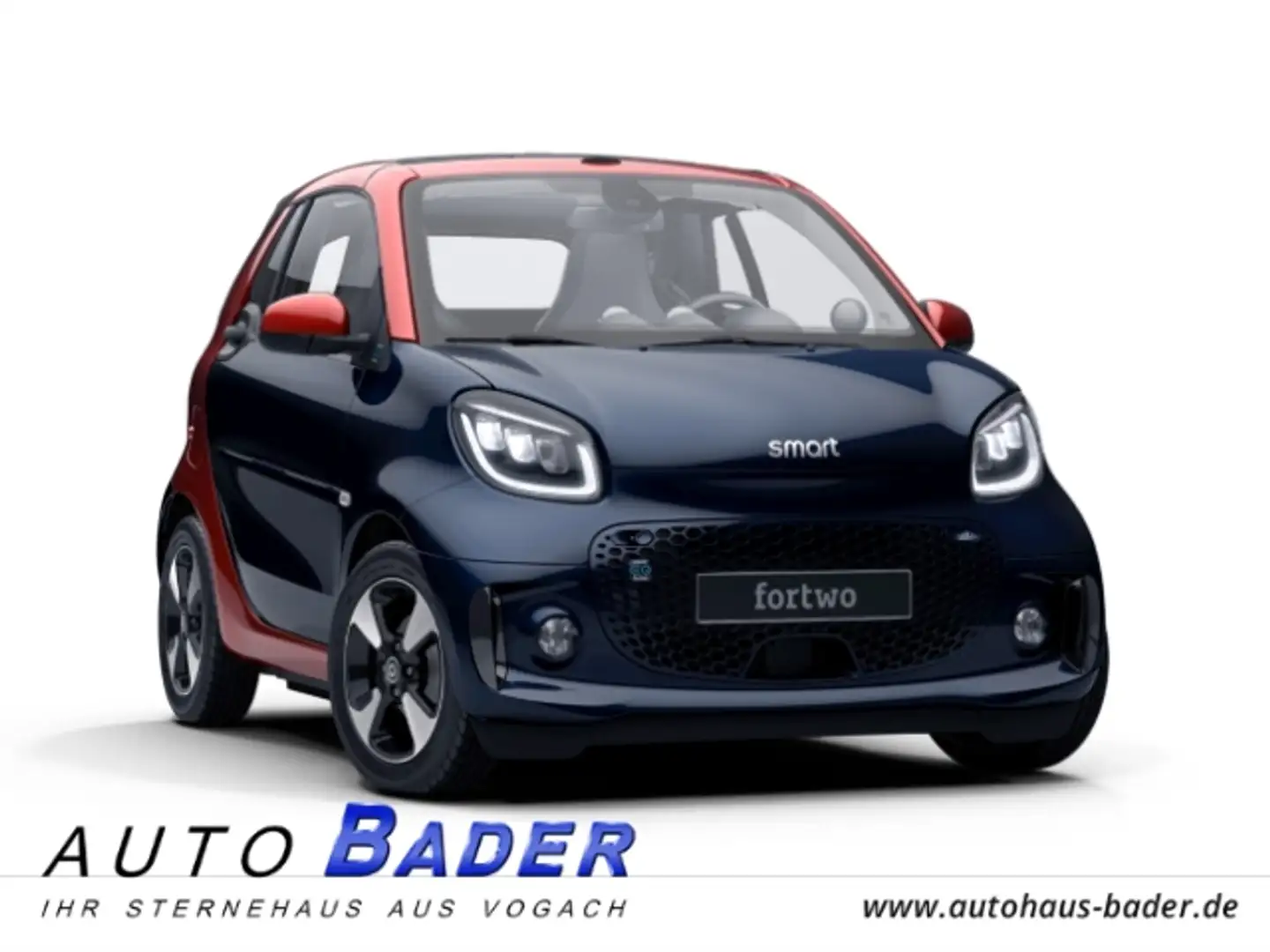 smart forTwo EQ Cabrio Passion Exclusive 22kW JBL LED Blau - 1