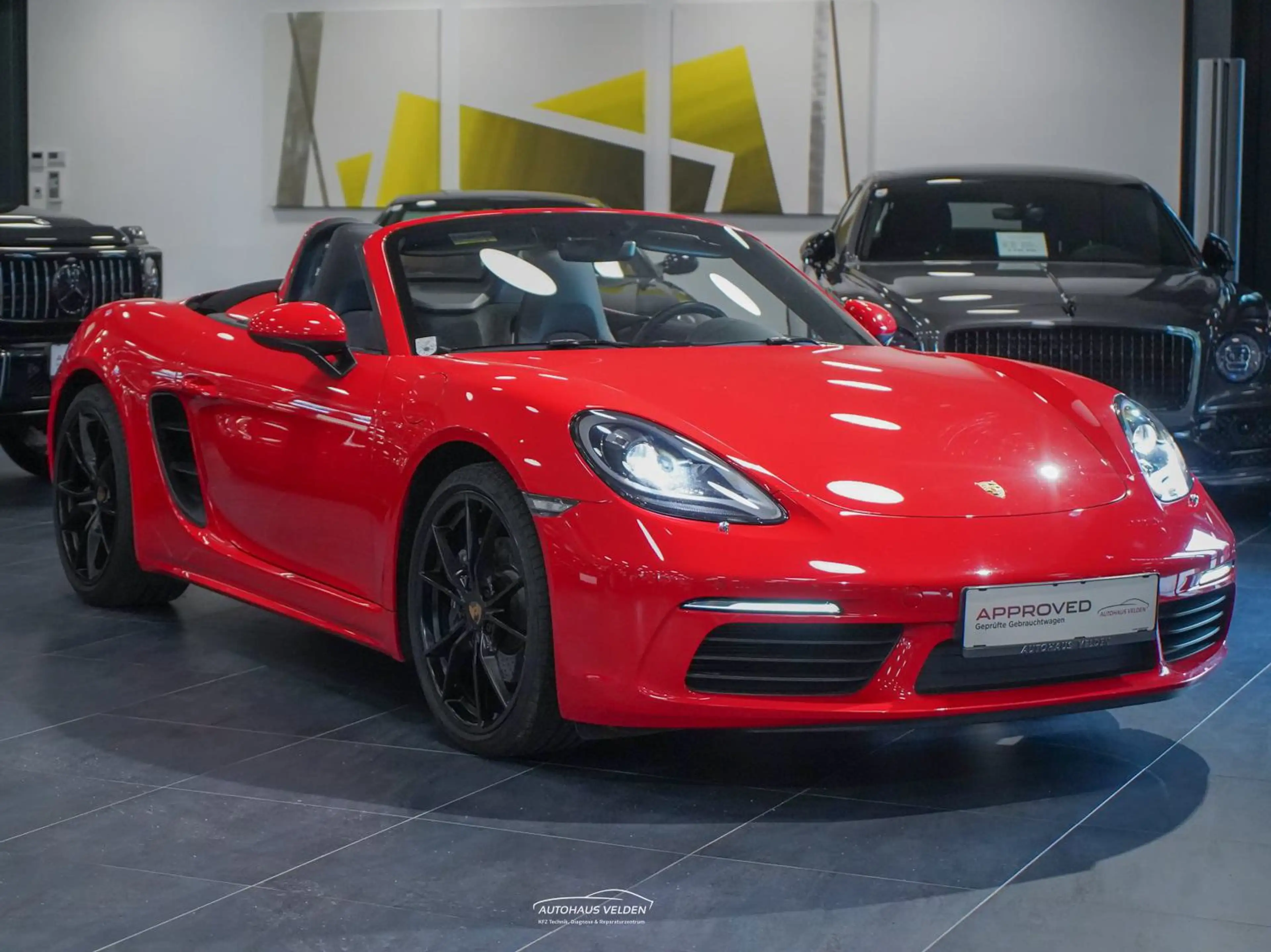 Porsche Boxster 3 Jahre Approved Service NEU