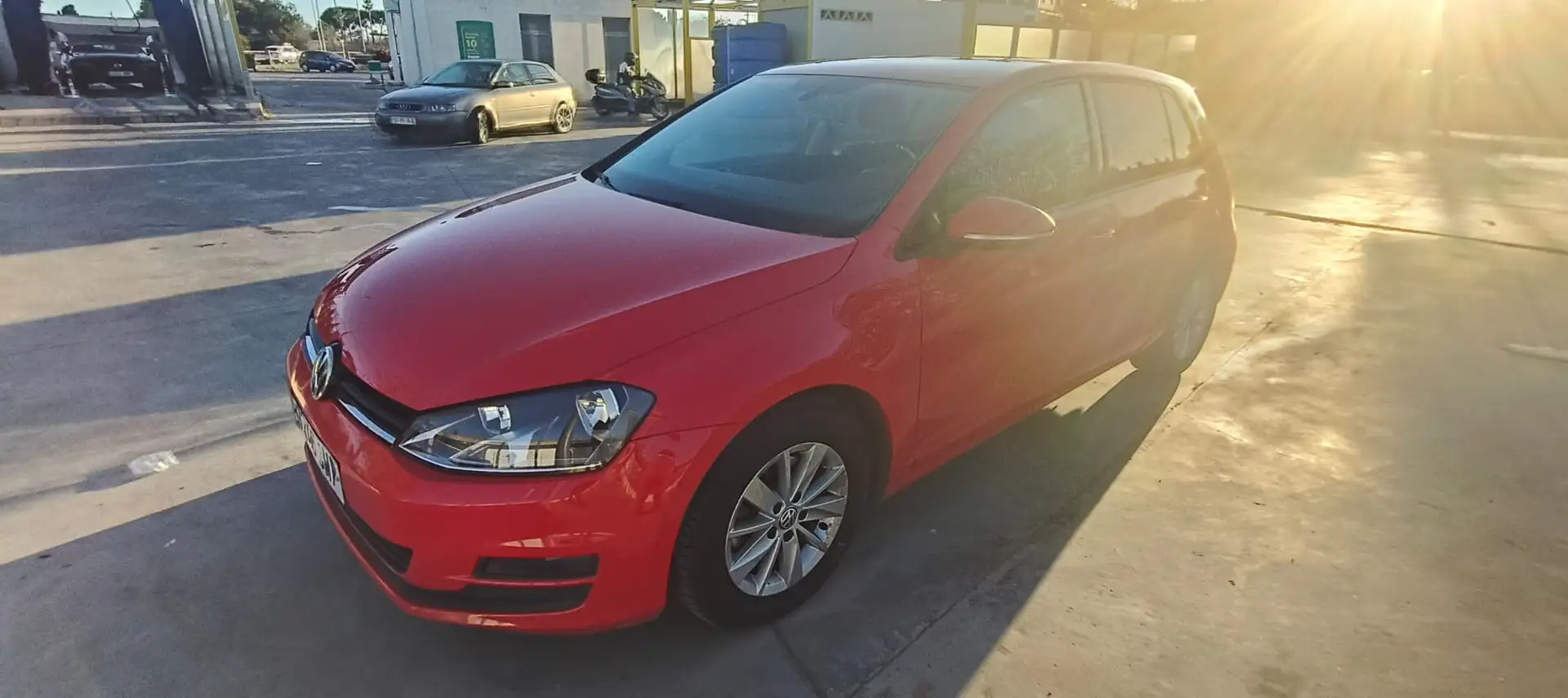 Volkswagen Golf Golf 1.6TDI CR BMT Advance 110 Advance Rojo - 1