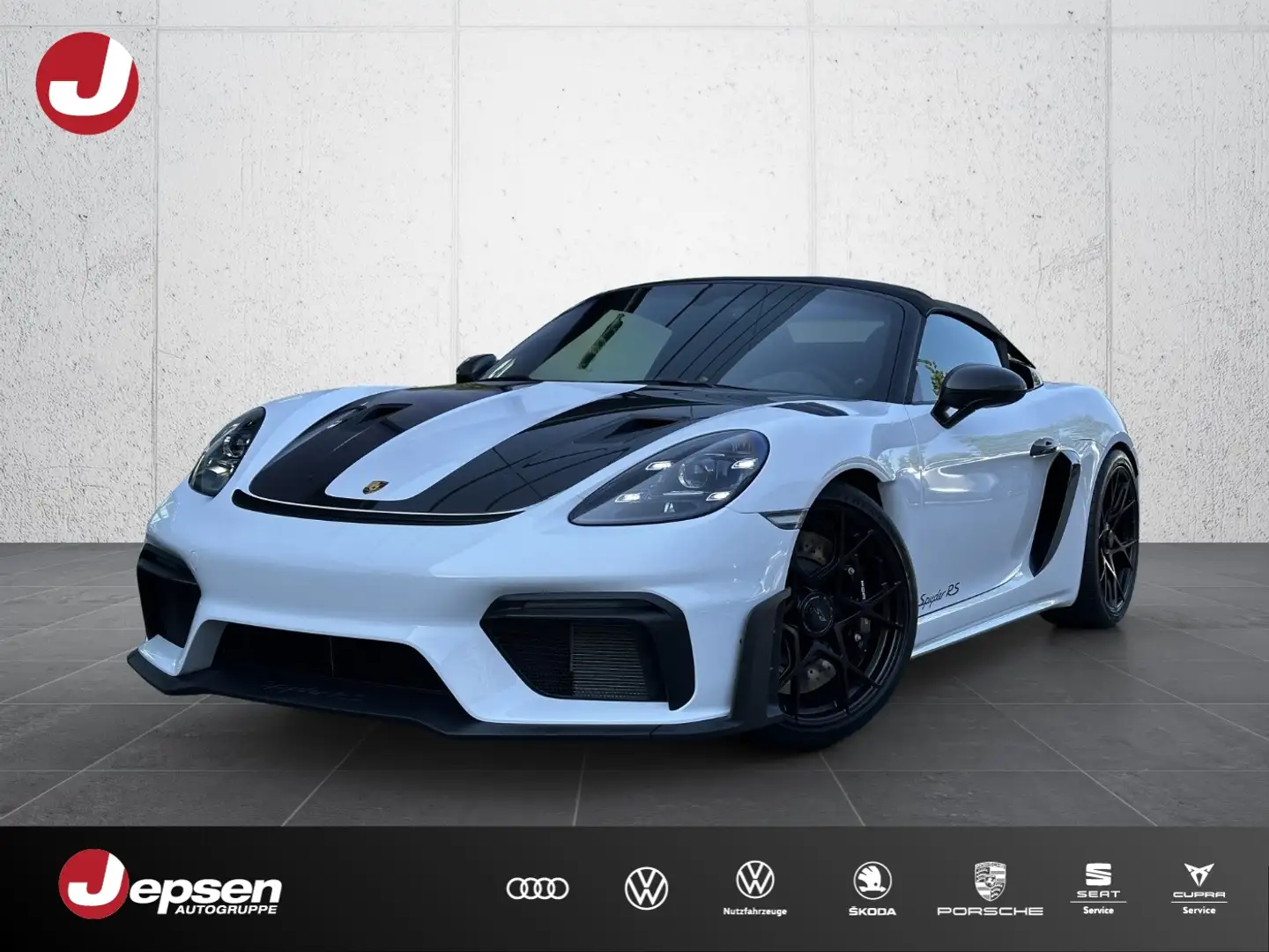 Porsche Boxster Spyder RS 718 Liftsystem Weissach Paket Alb - 1