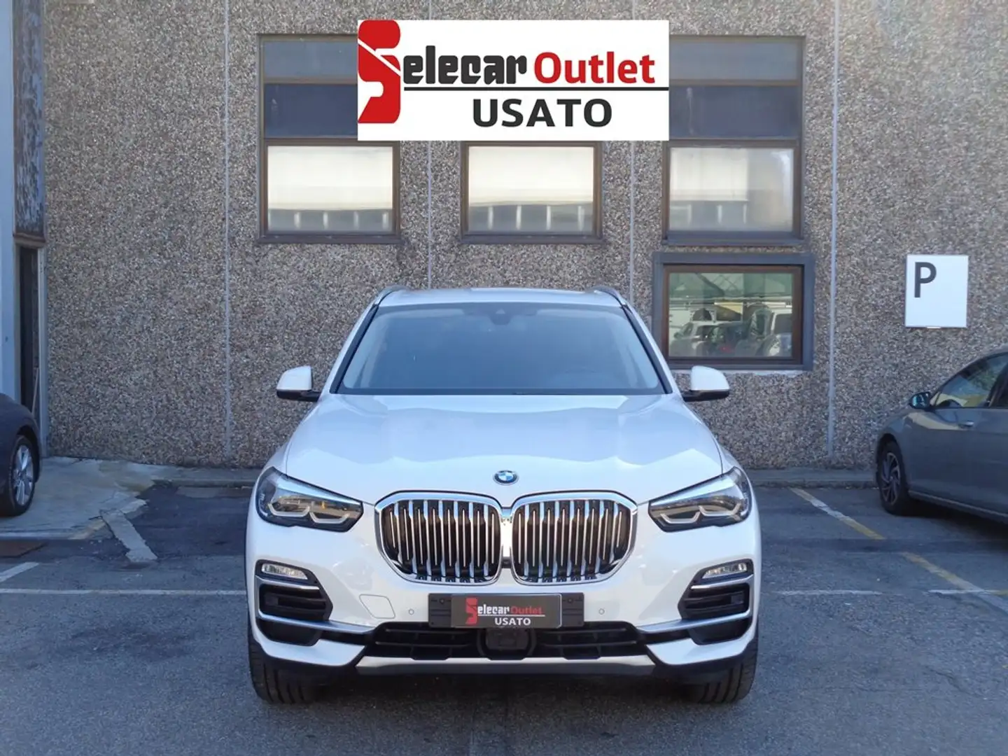 BMW X5 xDrive30d xLine auto Blanc - 2