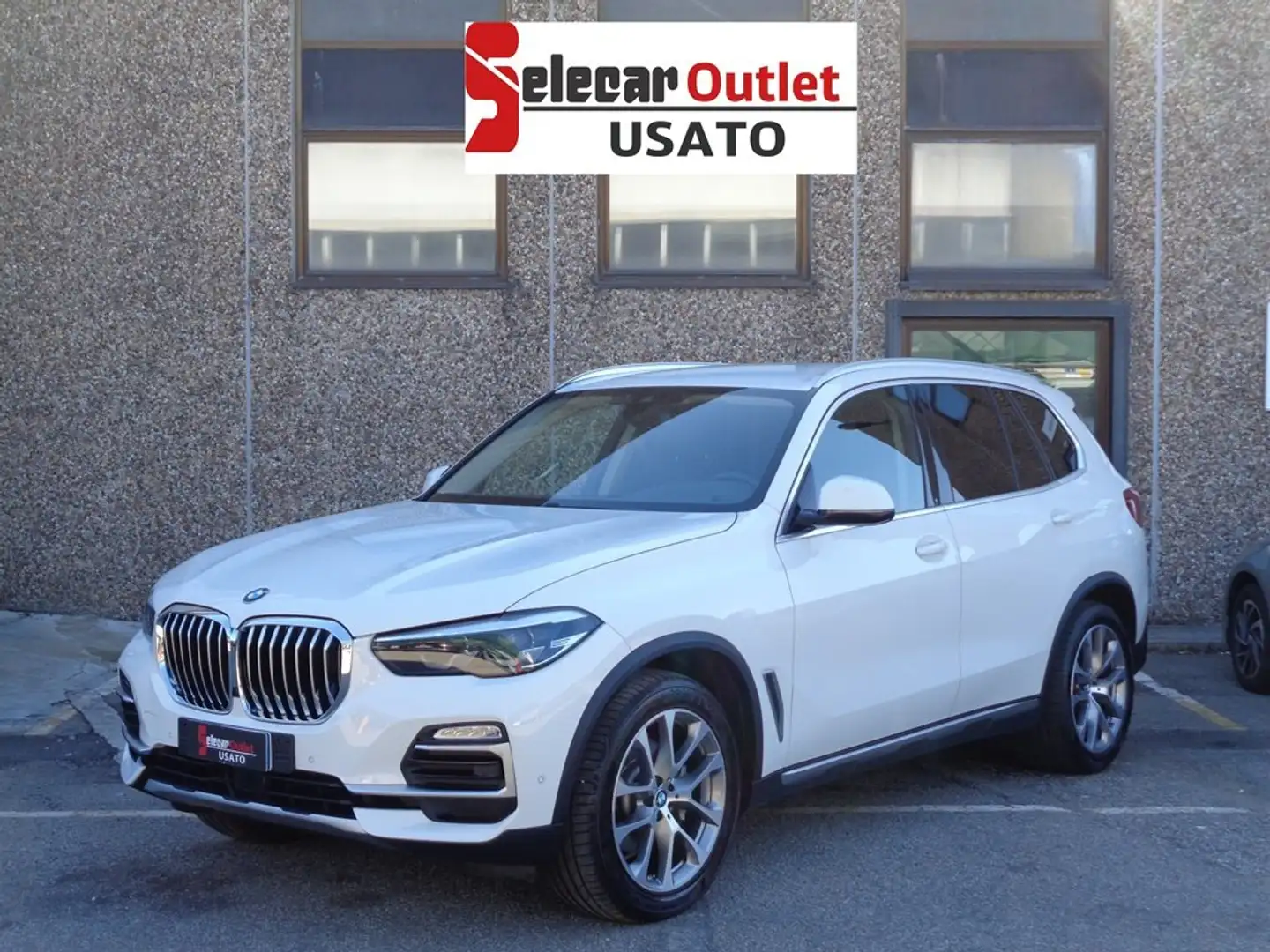 BMW X5 xDrive30d xLine auto Blanc - 1