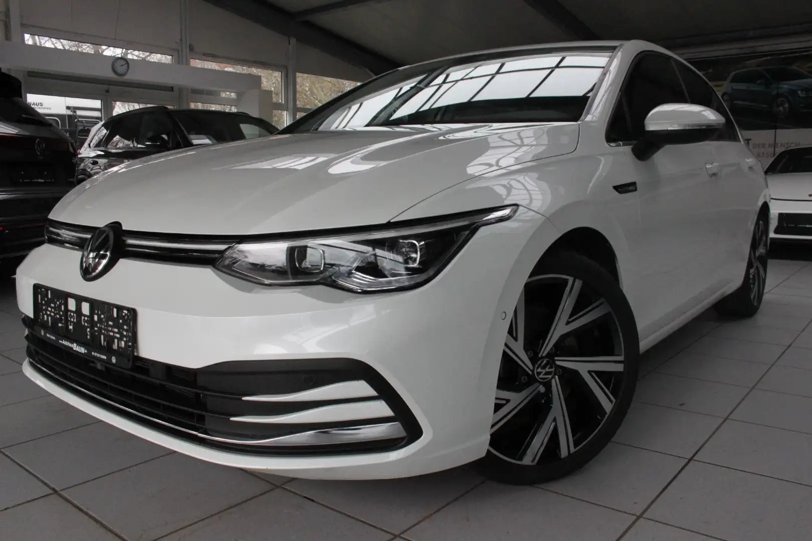 Volkswagen Golf VIII Lim. STYLE/DSG/AHK/18"/KAME/ACC/STZHZ Blanc - 2