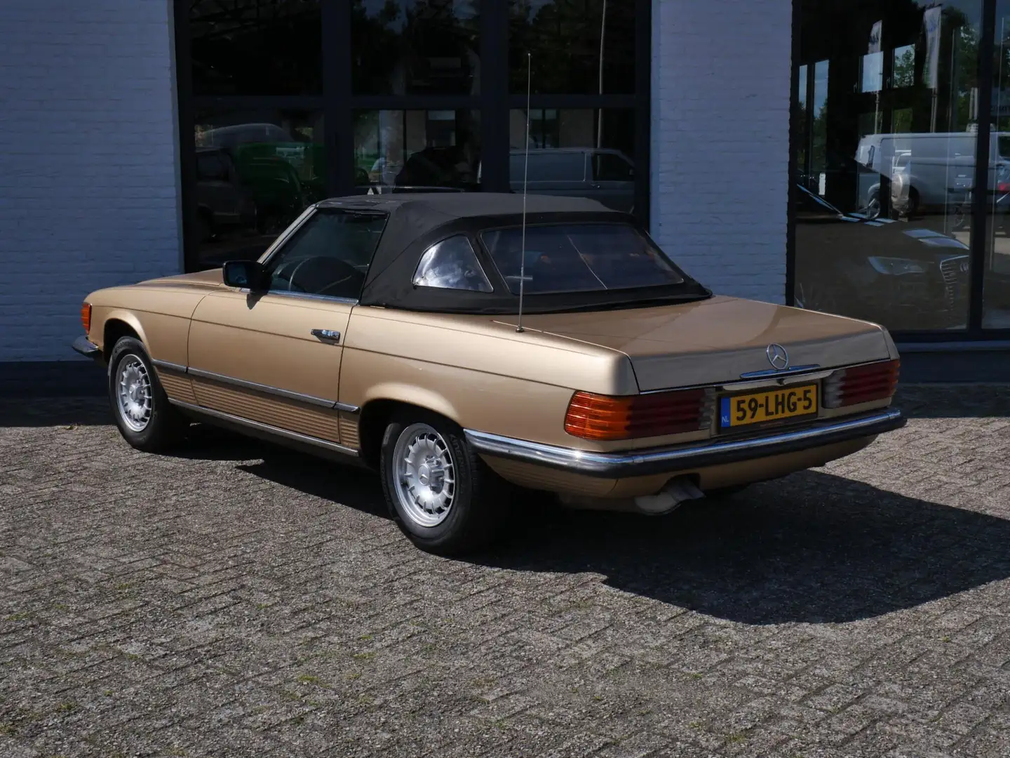 Mercedes-Benz SL 280 SL roadster Automaat Leder Elektr ramen Windschot Bruin - 2