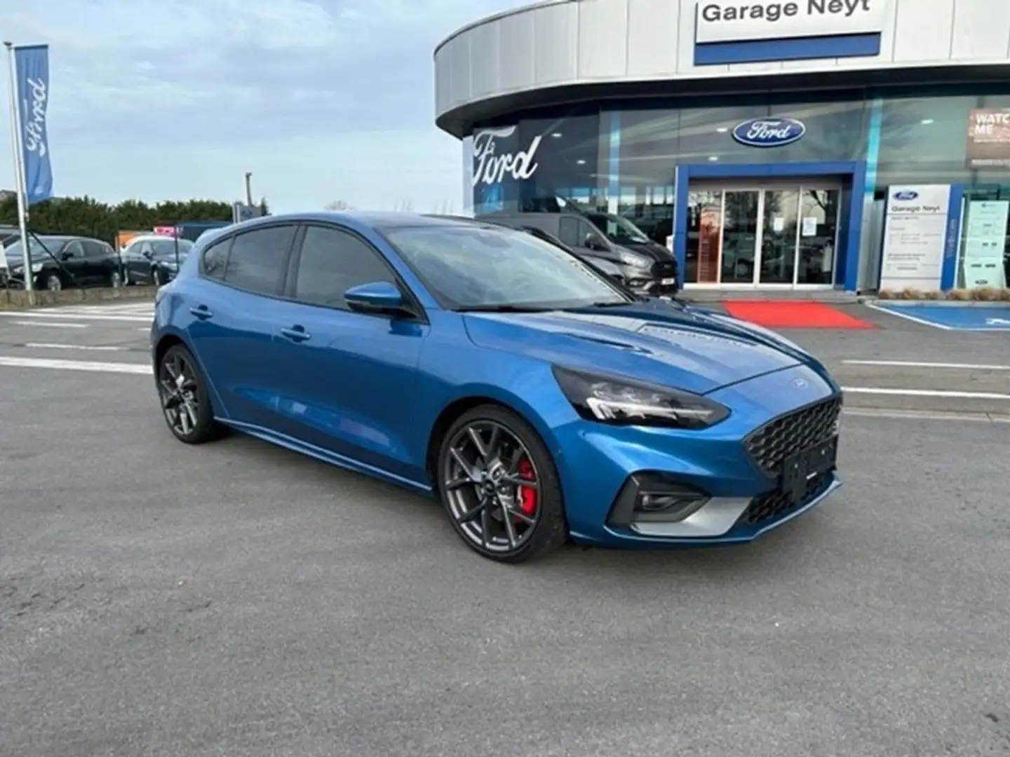 Ford Focus ST 2.3i EcoBoost 280pk / 206kW M6 - 5d Blue - 1