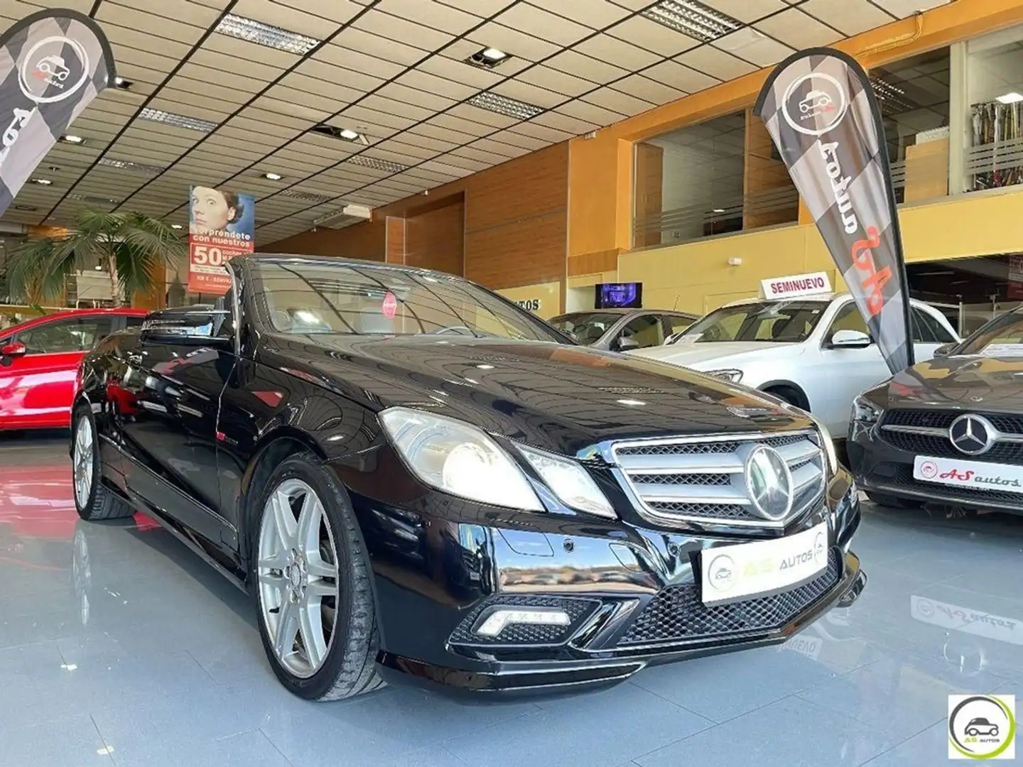 Mercedes-Benz E 350 Cabrio CDI BE Avantgarde Negro - 1