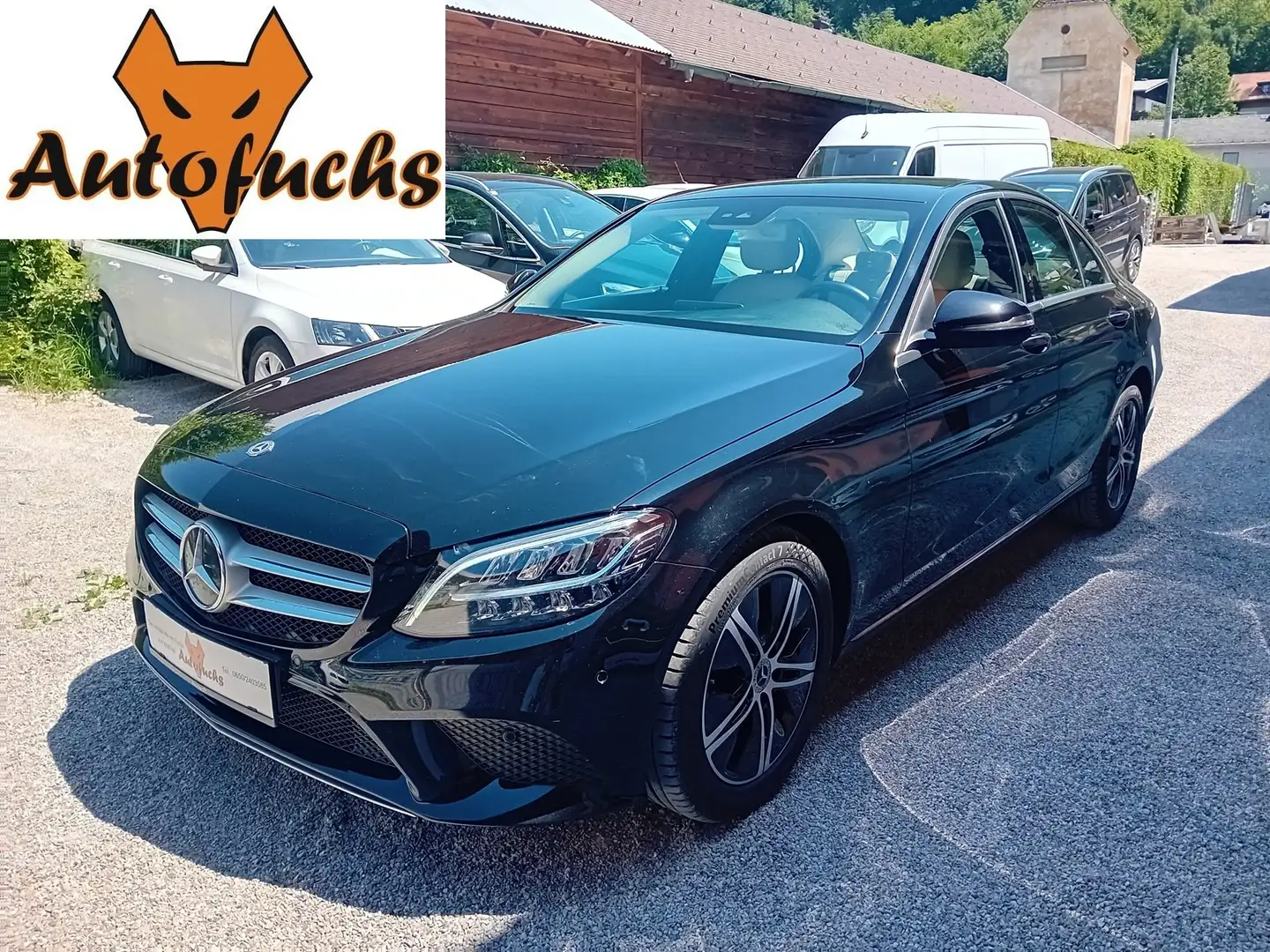 Mercedes-Benz C 200 C 200 d * Leder, LED, Kamera, AHK, Edelholz, usw.* Schwarz - 1